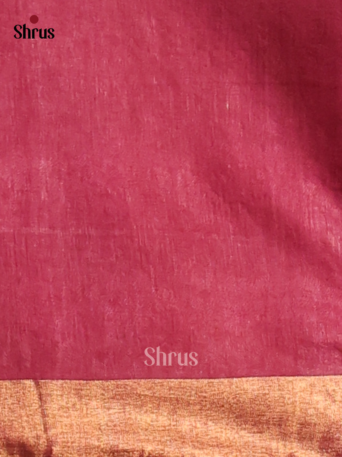 Brown & Maroon - Shibori Saree - Shop on Shrus.com