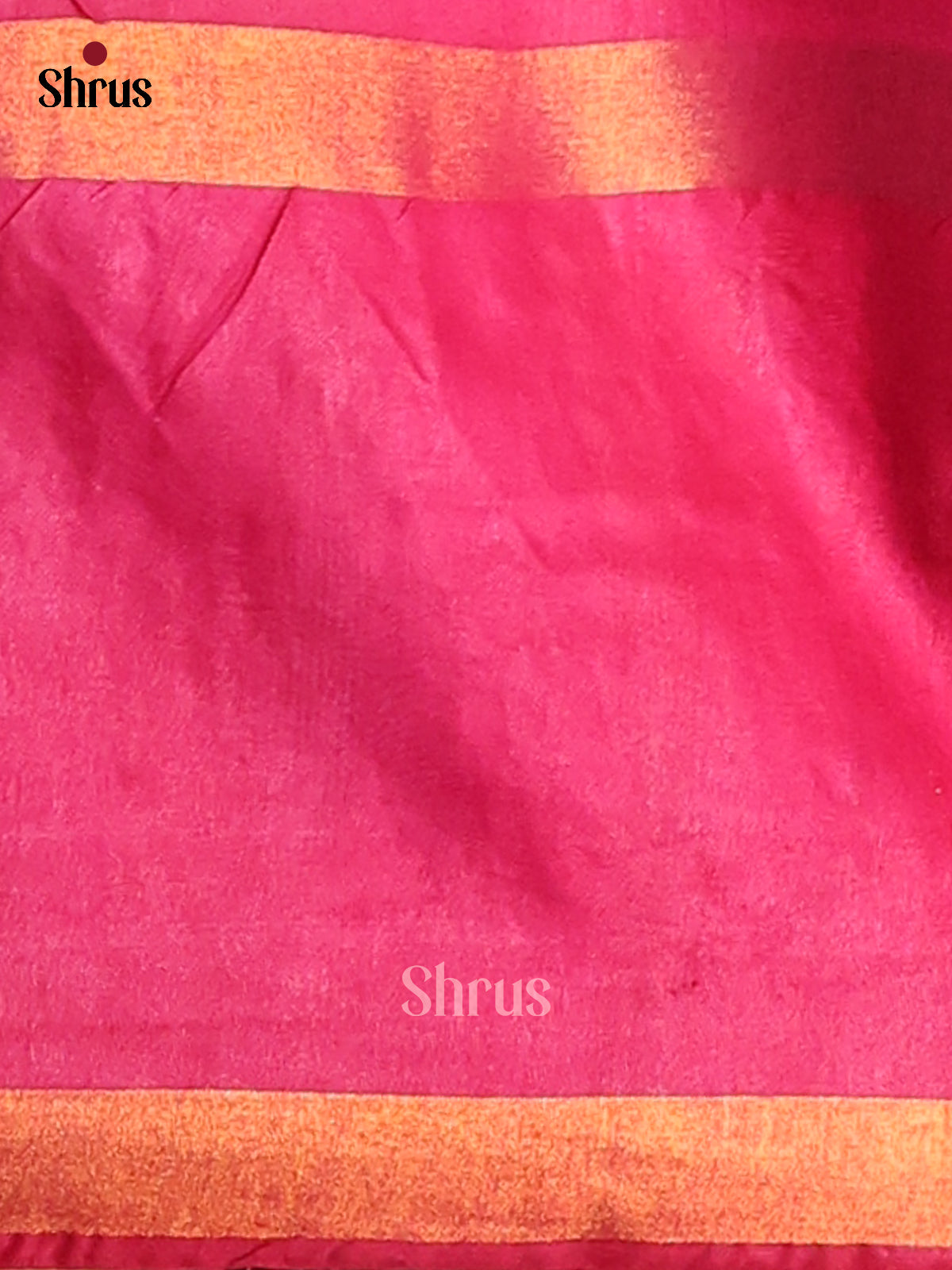 Cream & Pink - Shibori Saree - Shop on Shrus.com
