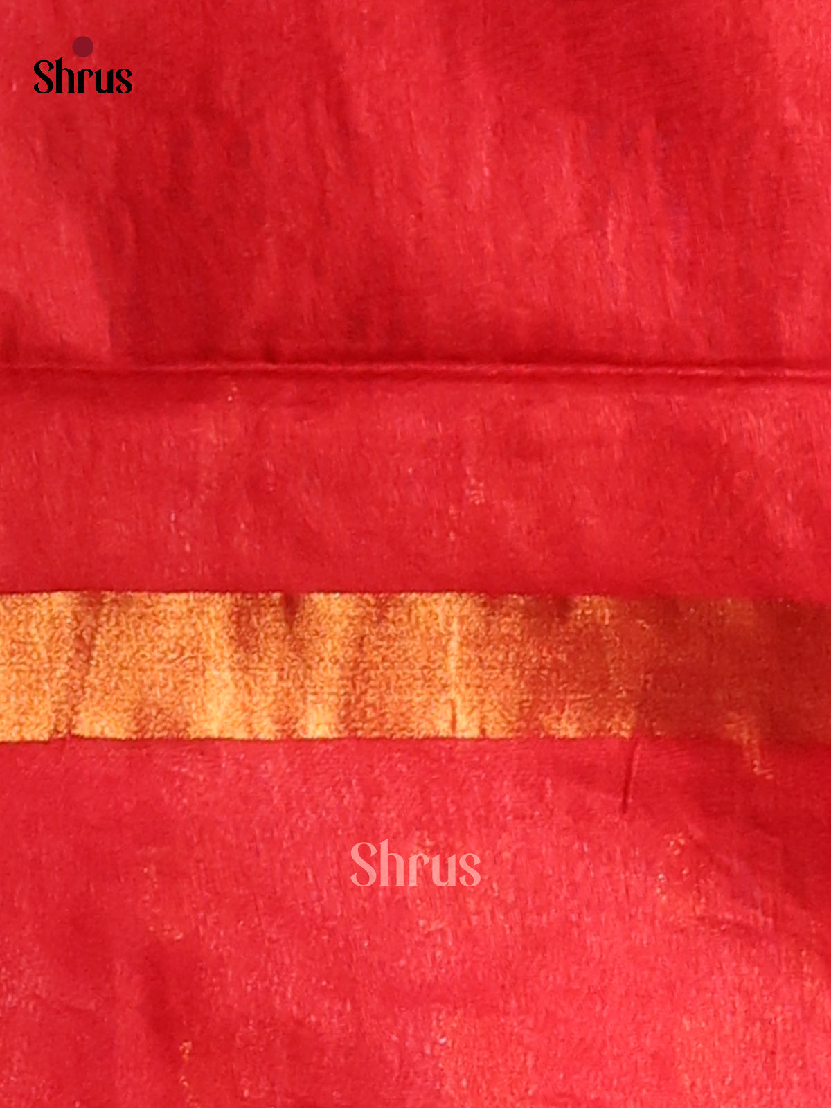 Brown & Red - Shibori Saree - Shop on Shrus.com