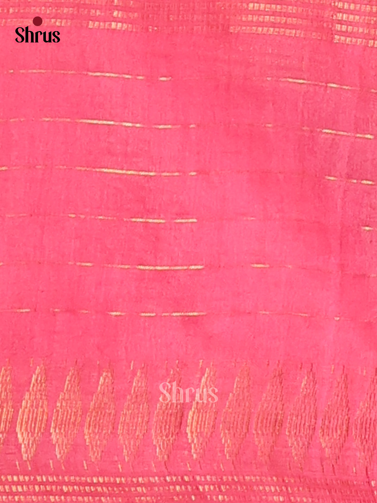 Brown & Pink - Shibori Saree - Shop on Shrus.com