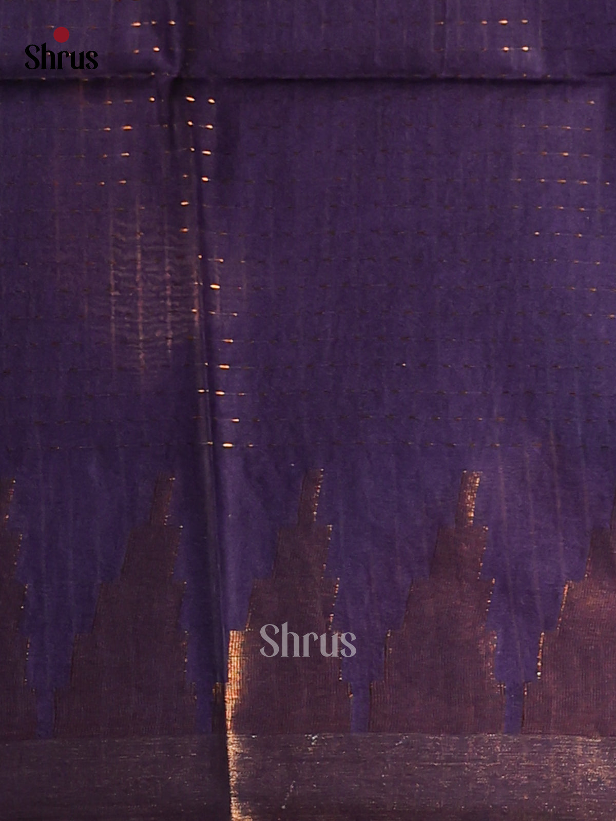 Violet- Semi Tussar Saree - Shop on Shrus.com