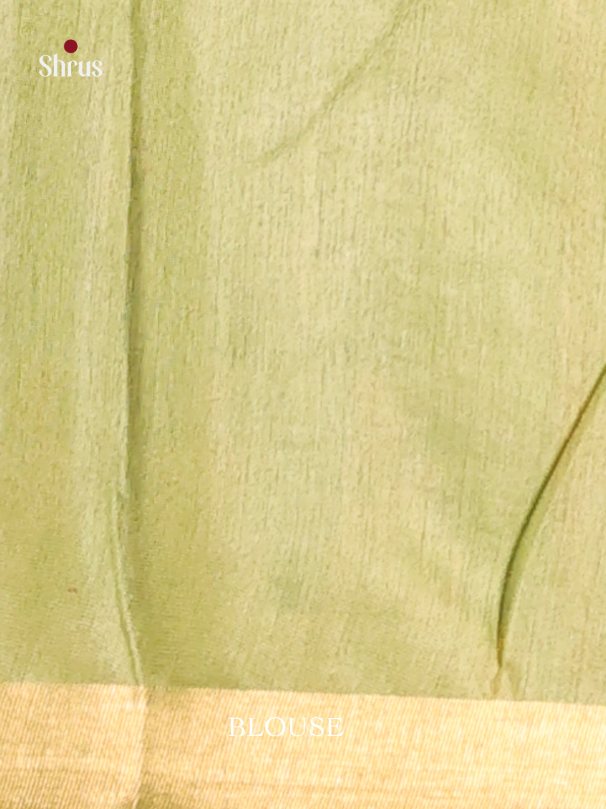 Red & Light Green - Semi Tussar saree - Shop on Shrus.com