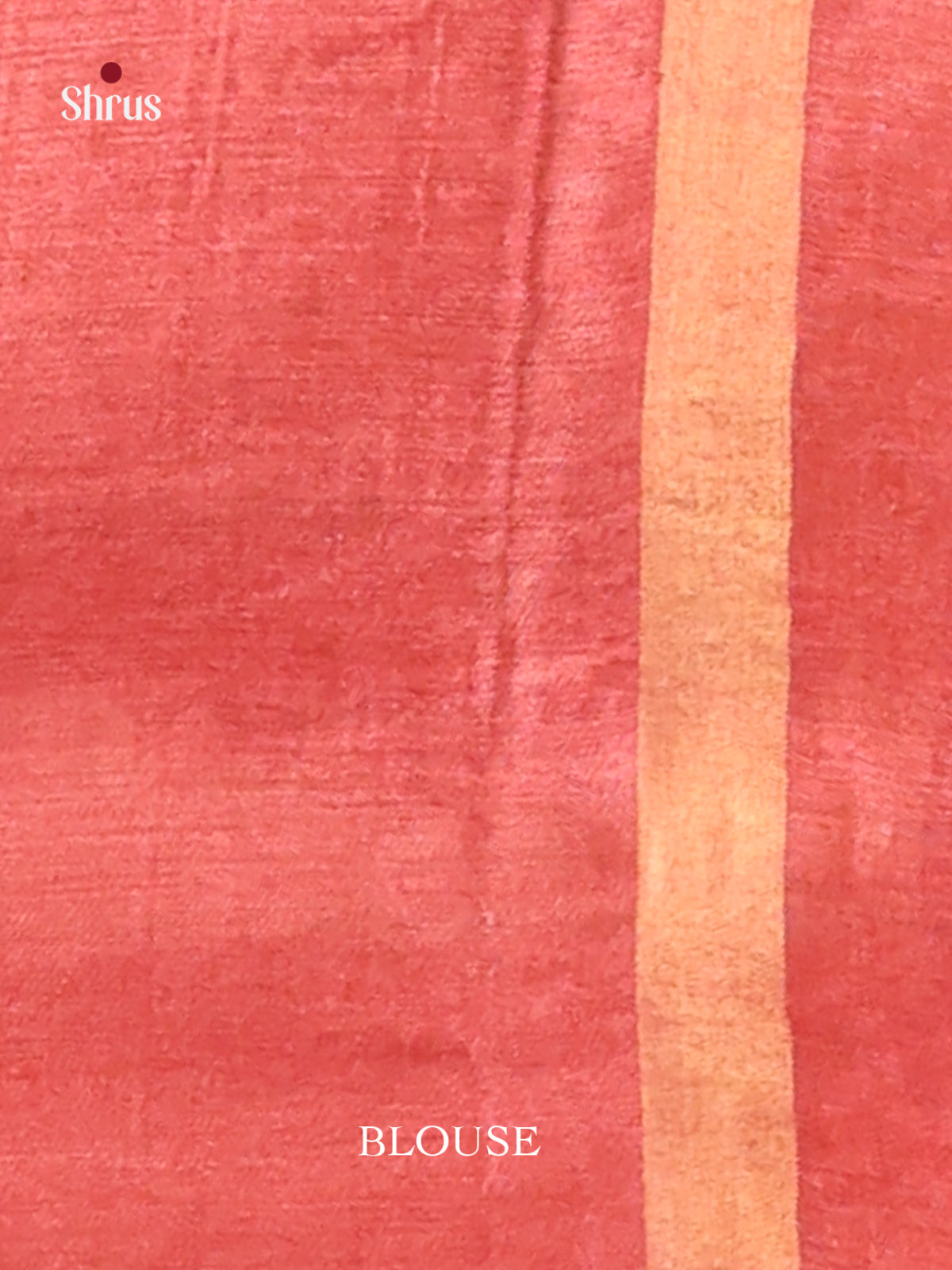 Brown & Red- Semi Tussar saree - Shop on Shrus.com