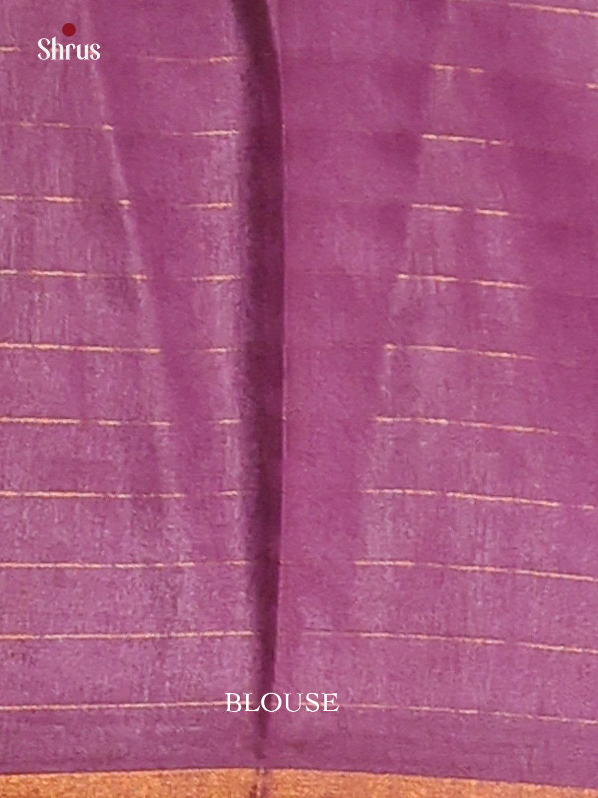 Brown & Purple - Semi Tussar Saree - Shop on Shrus.com