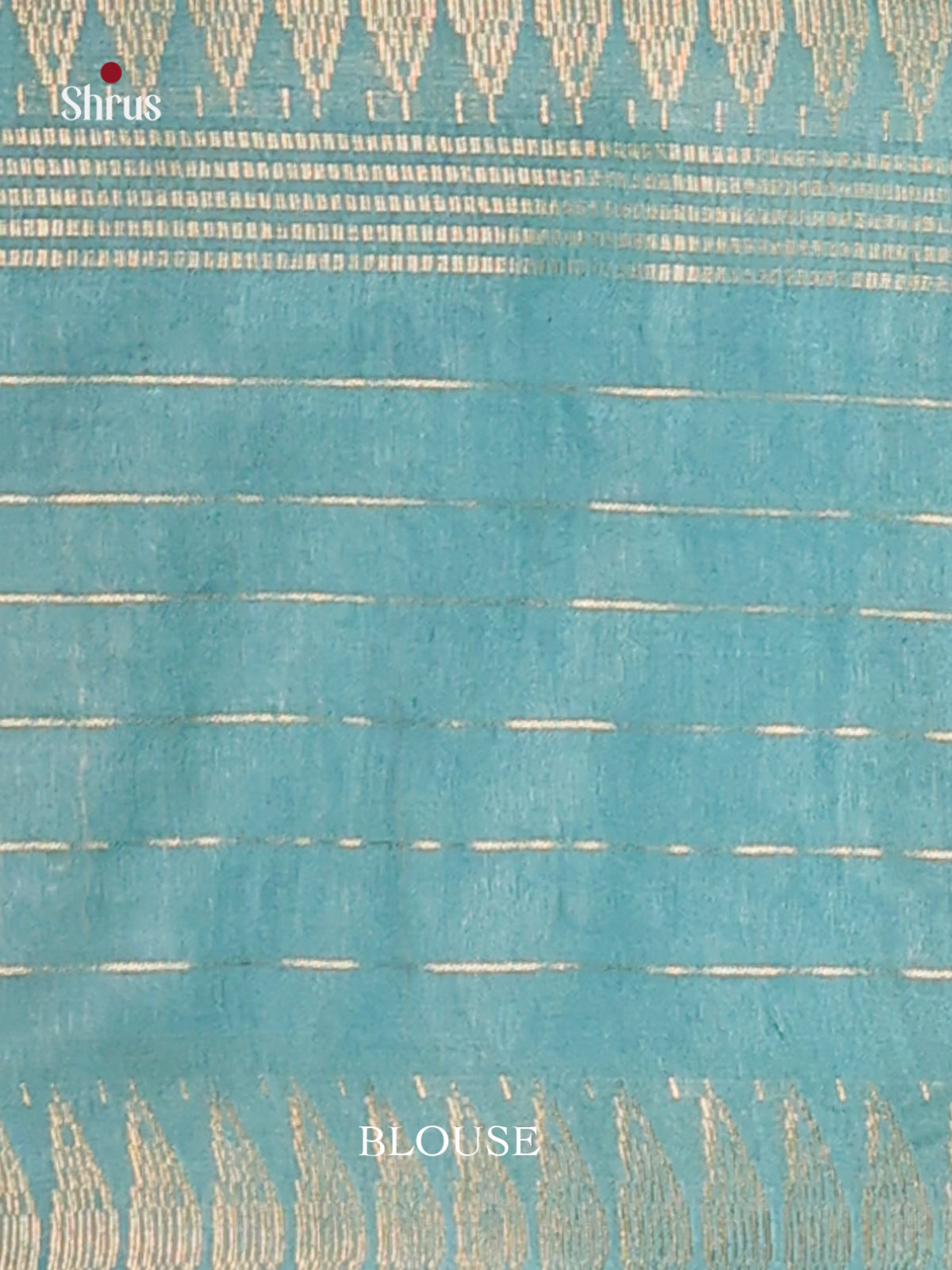 Maroon & Blue - Semi Tussar Saree - Shop on Shrus.com
