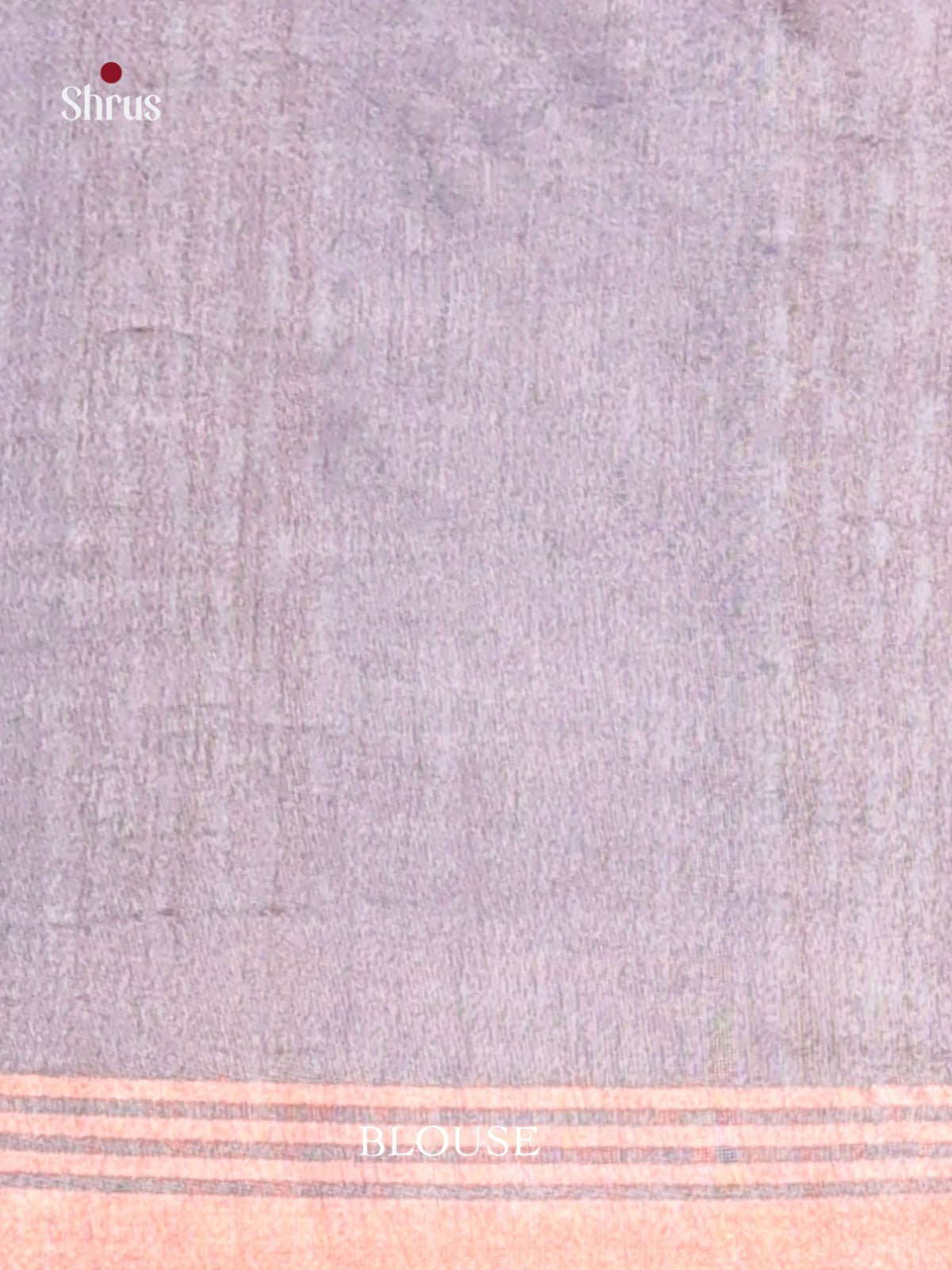 Blue & Lavender - Semi Tussar saree - Shop on Shrus.com