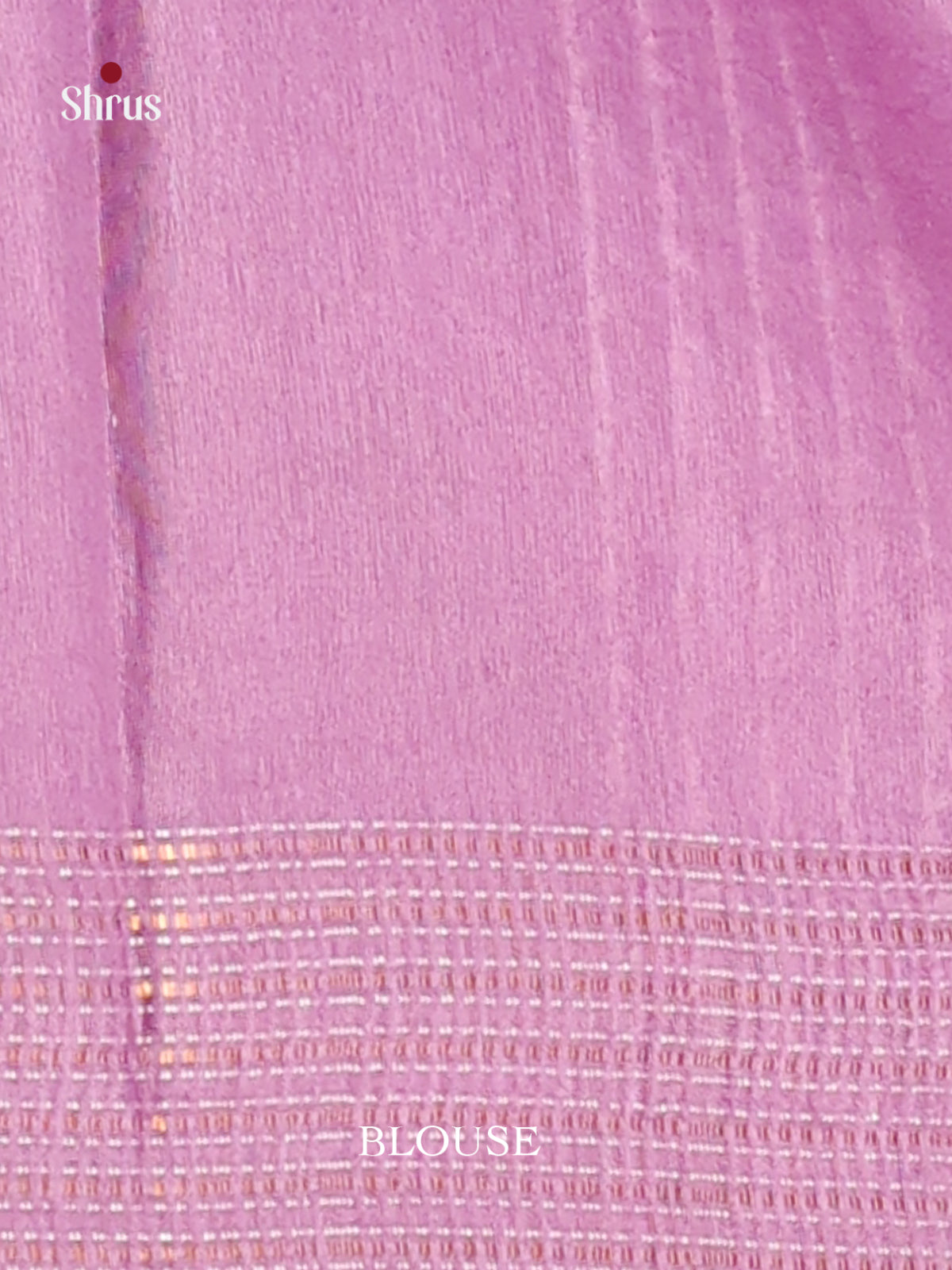 Brown & Lavender - Semi Tussar saree - Shop on Shrus.com