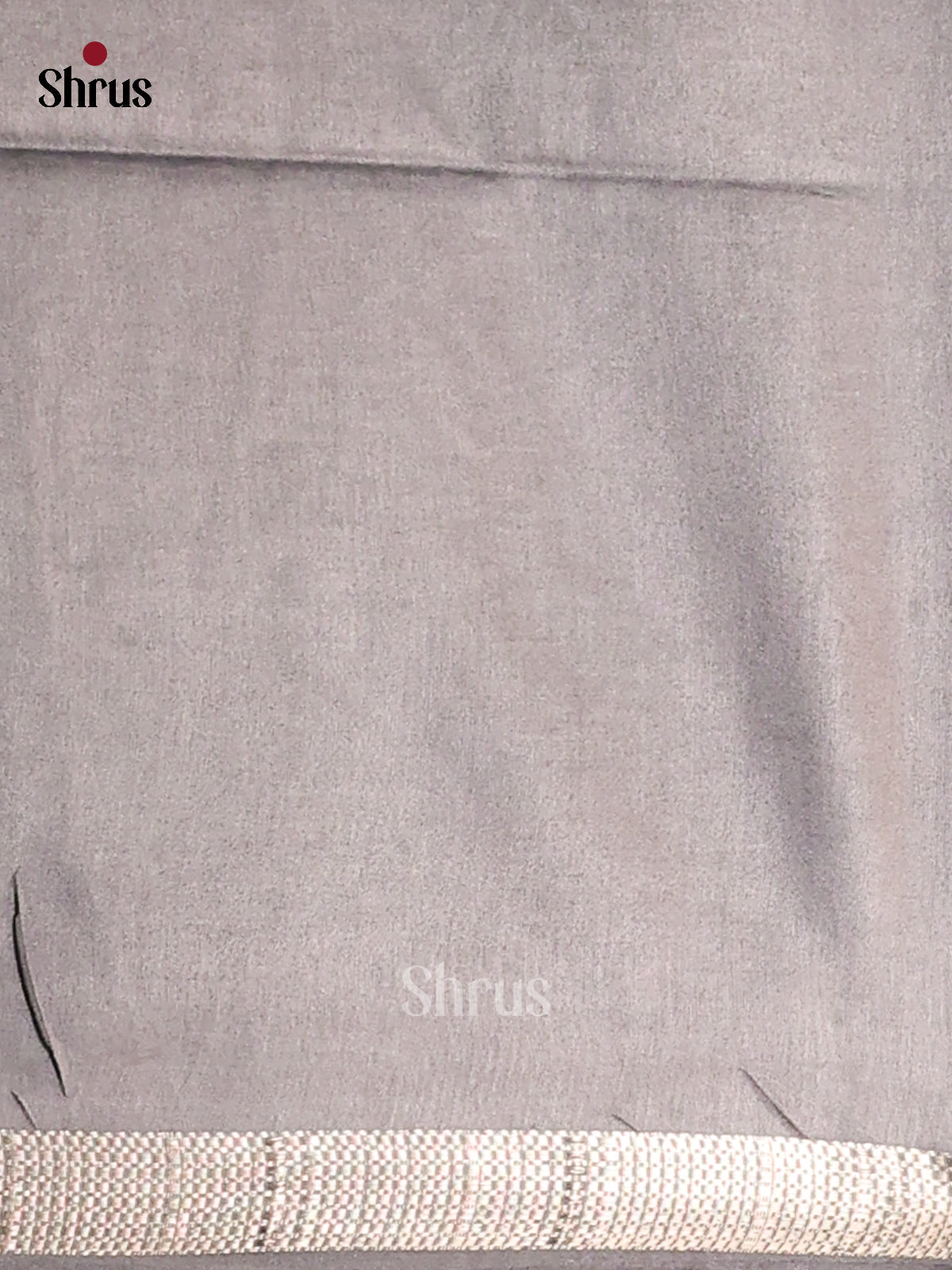 Blue & Grey- Semi Tussar Saree - Shop on Shrus.com