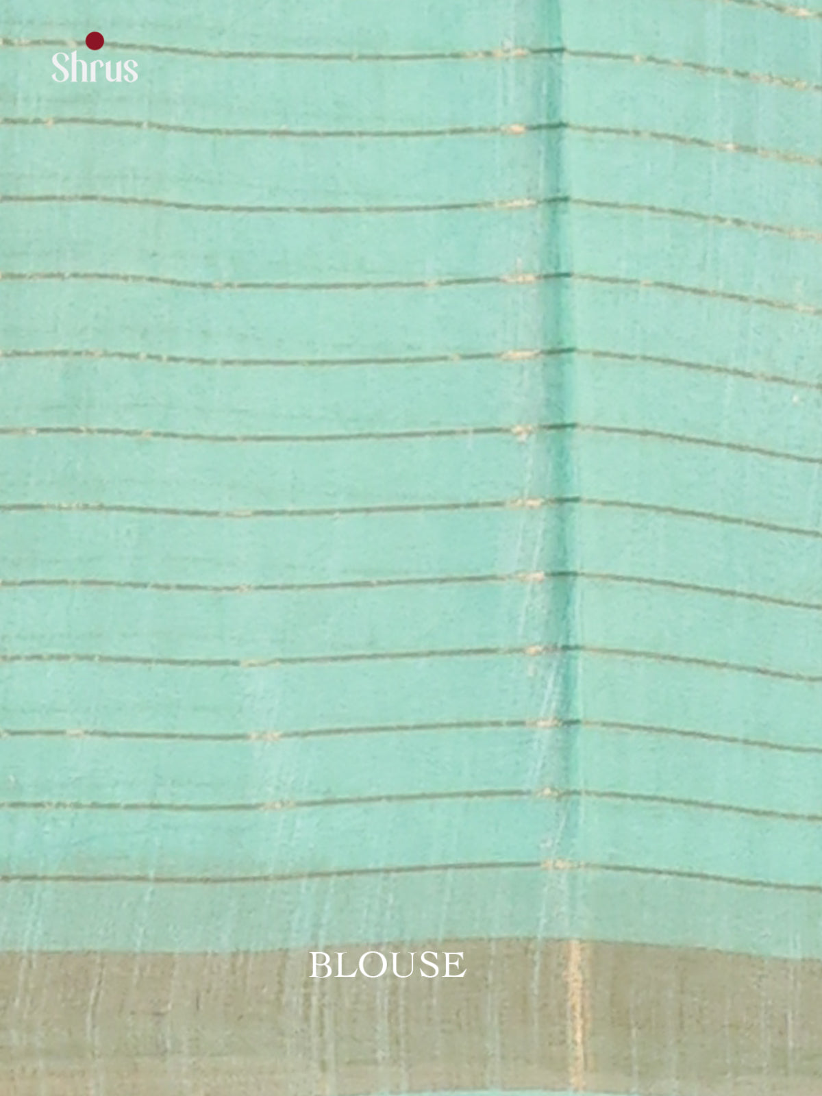 Dark Mustard & Teal - Semi Tussar Saree - Shop on Shrus.com