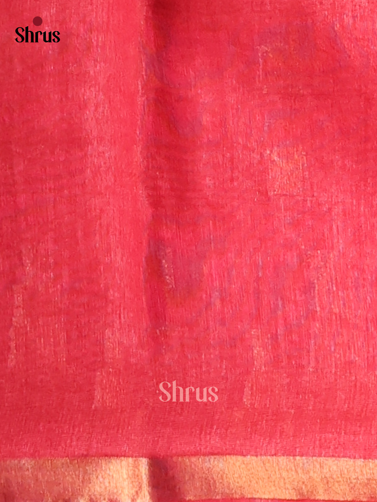 Lavender & Orangish Pink - Semi Tussar Saree - Shop on Shrus.com