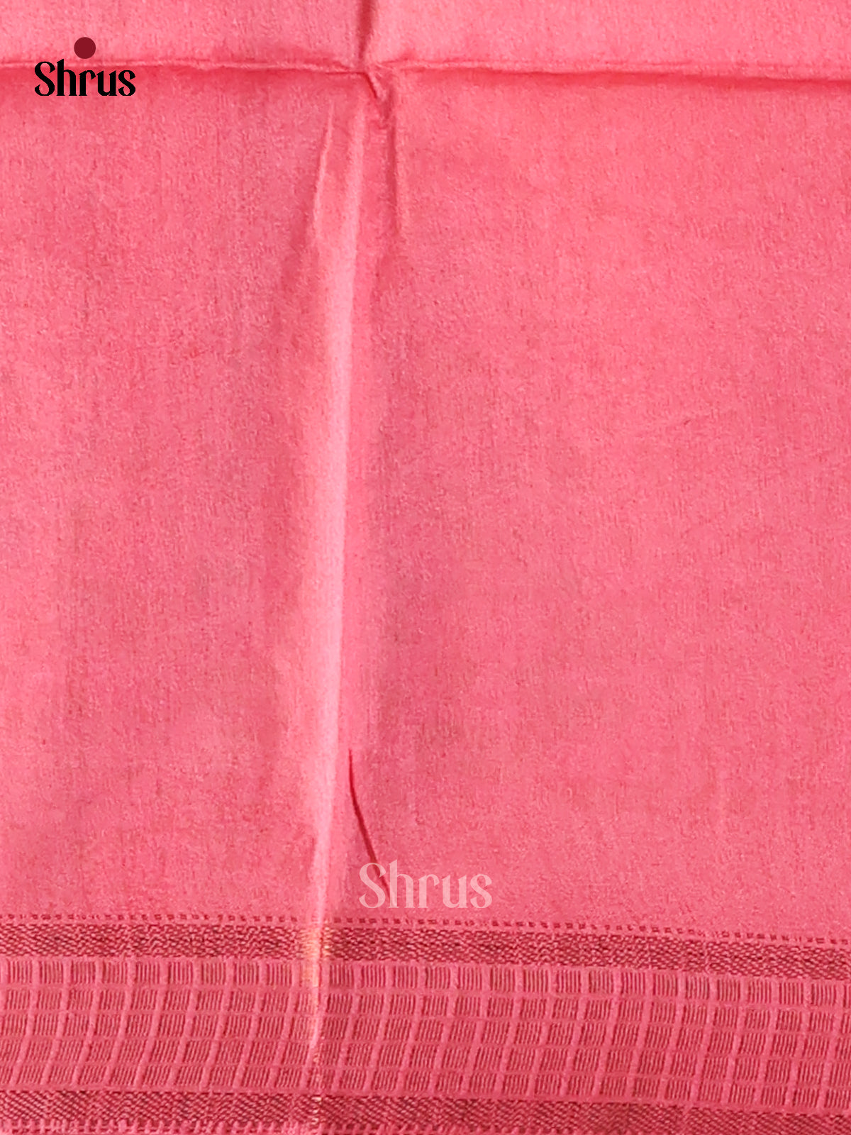 Grey & Pink- Semi Tussar Saree - Shop on Shrus.com