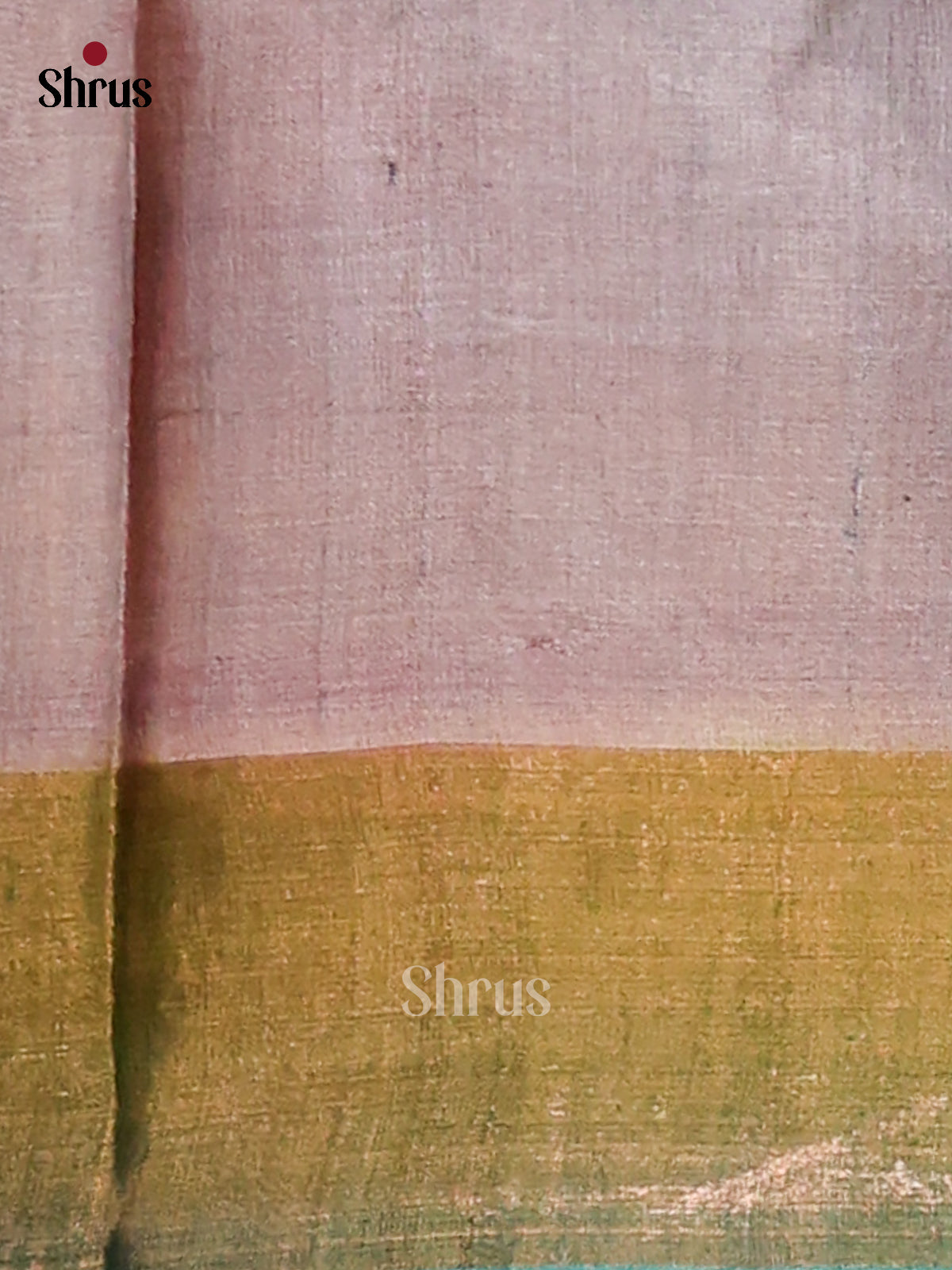 Red & Blue - Tussar Saree - Shop on Shrus.com
