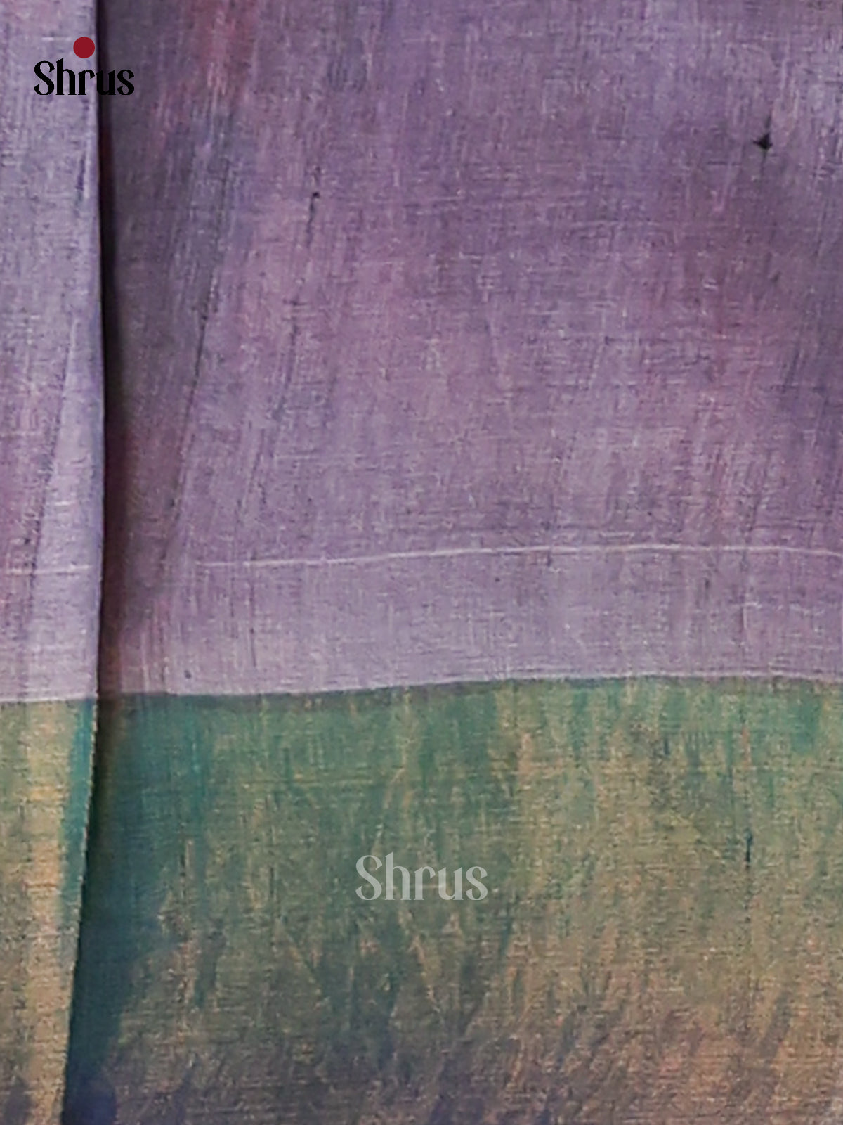 Lavender & Brown- Tussar Saree - Shop on Shrus.com
