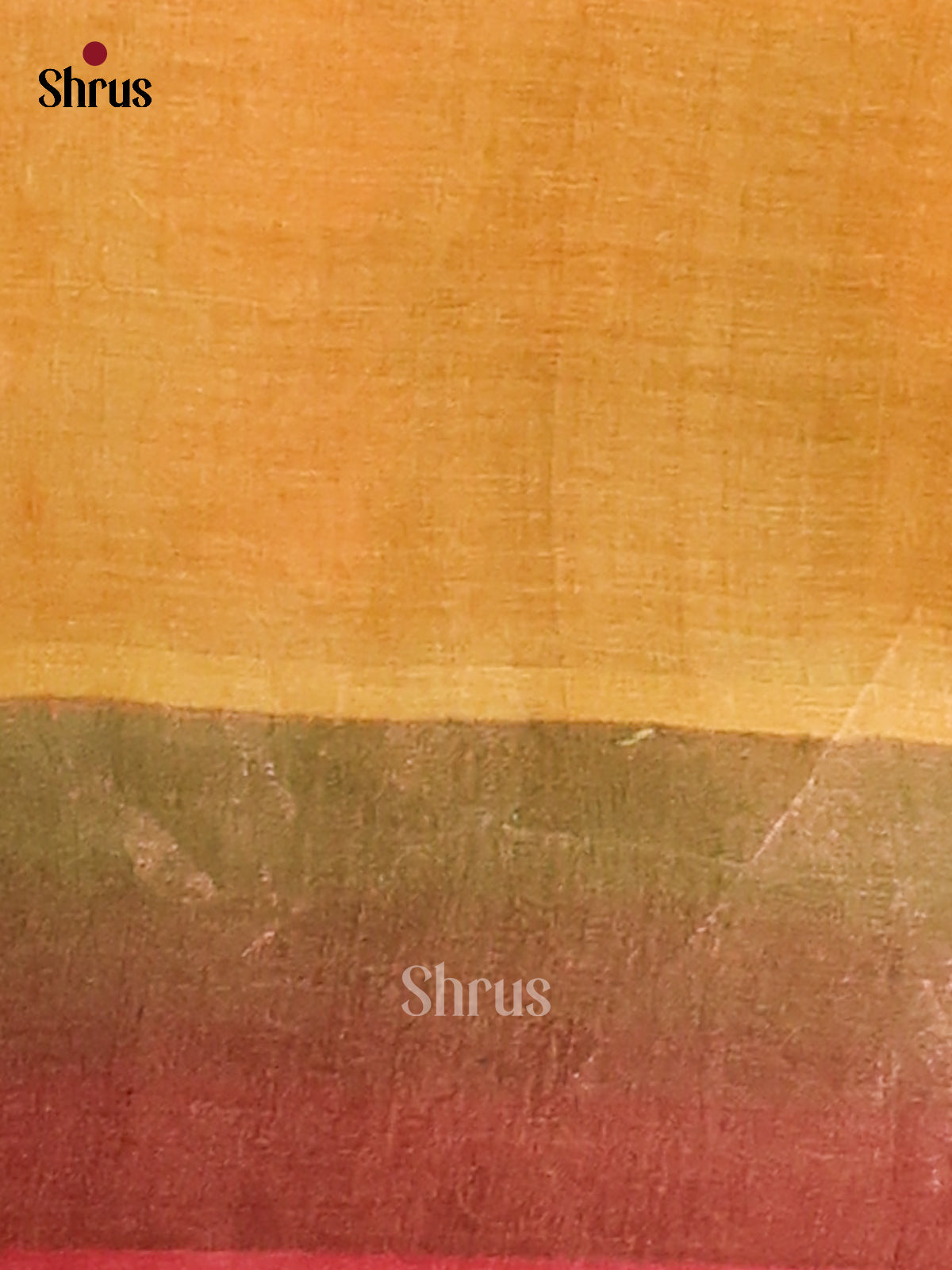 Mustard & Teal  - Tussar Saree - Shop on Shrus.com