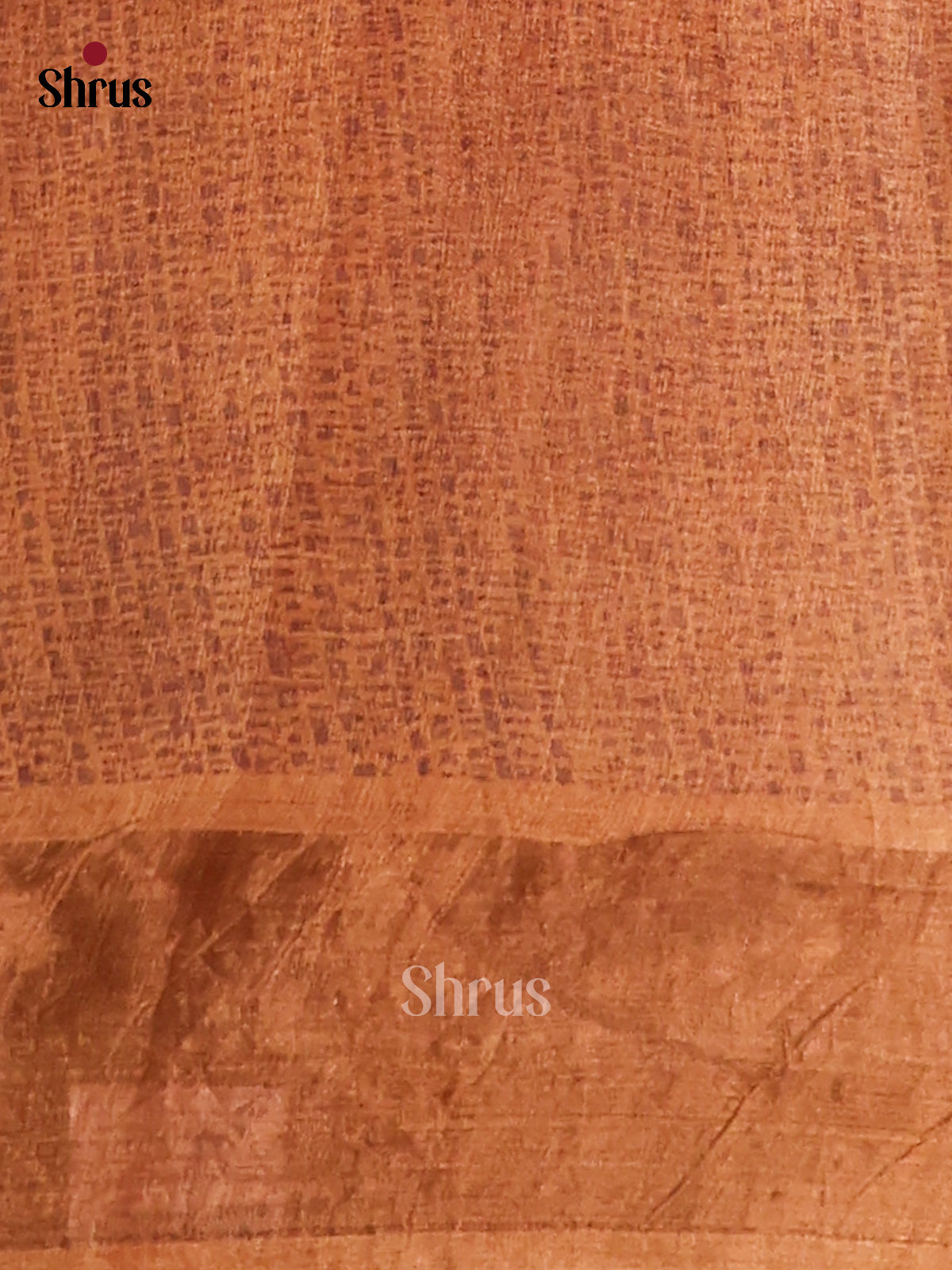 Green & Brown - Tussar Saree - Shop on Shrus.com
