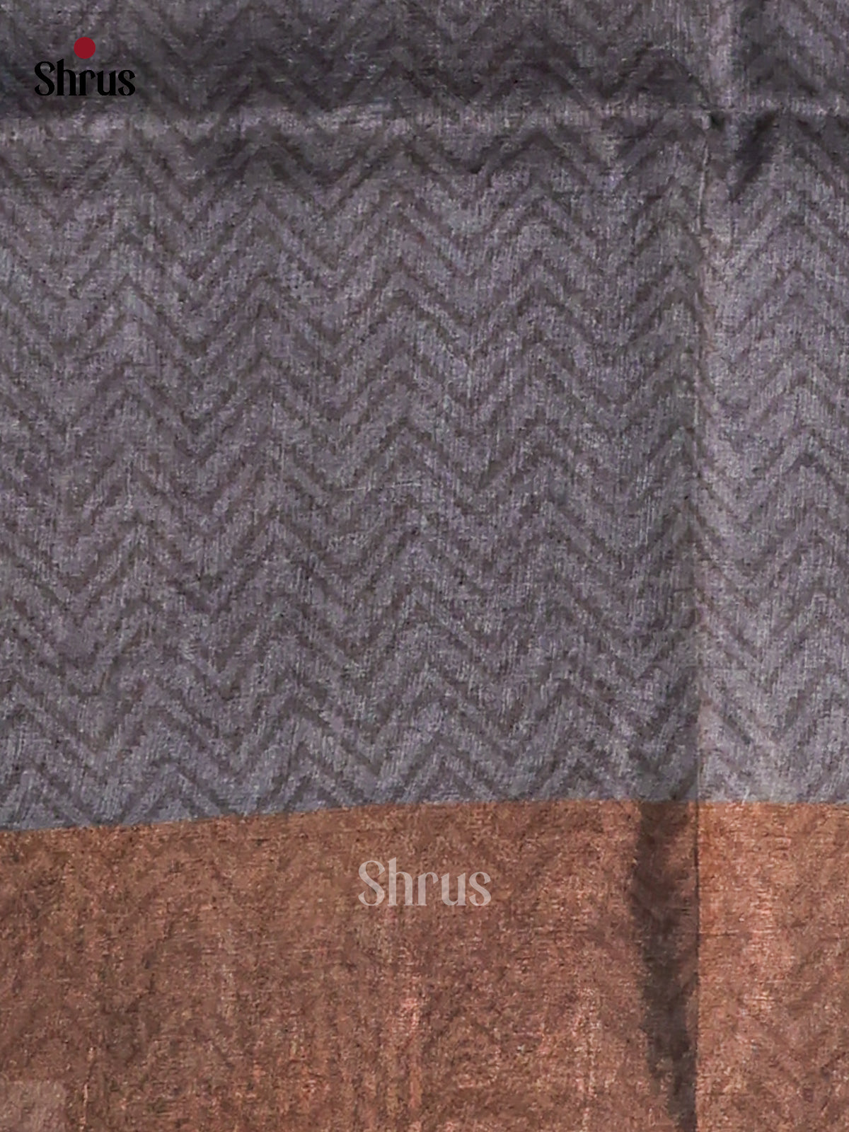 Maroon & Grey- Tussar Saree - Shop on Shrus.com