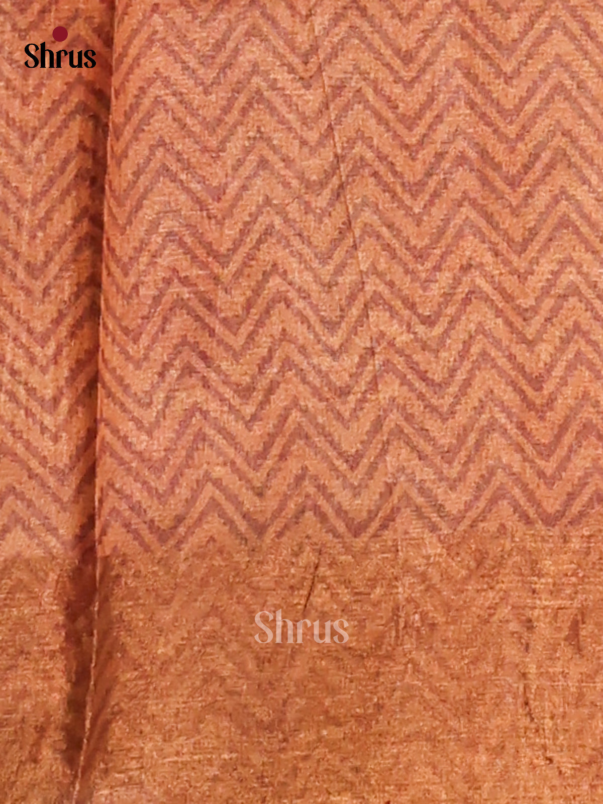 Green & Brown- Tussar Saree - Shop on Shrus.com
