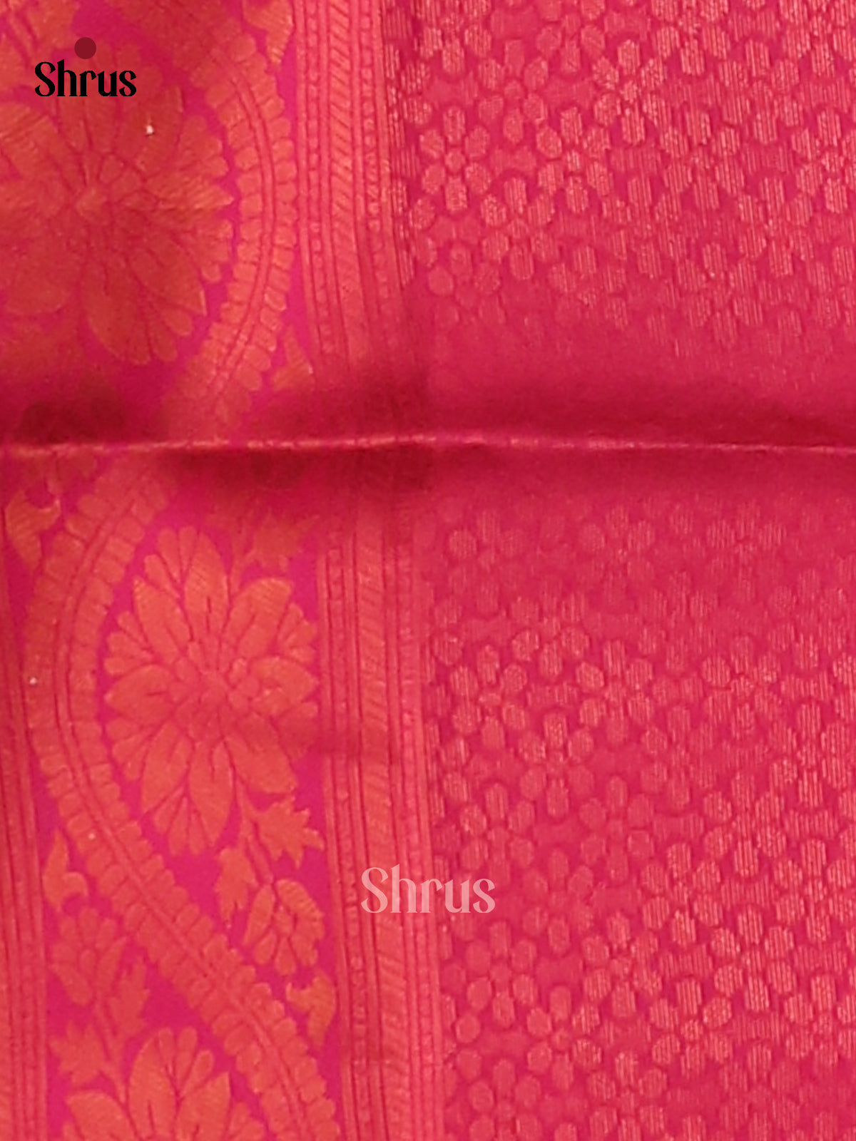 Blue & Maroon- Semi Softsilk Saree - Shop on Shrus.com