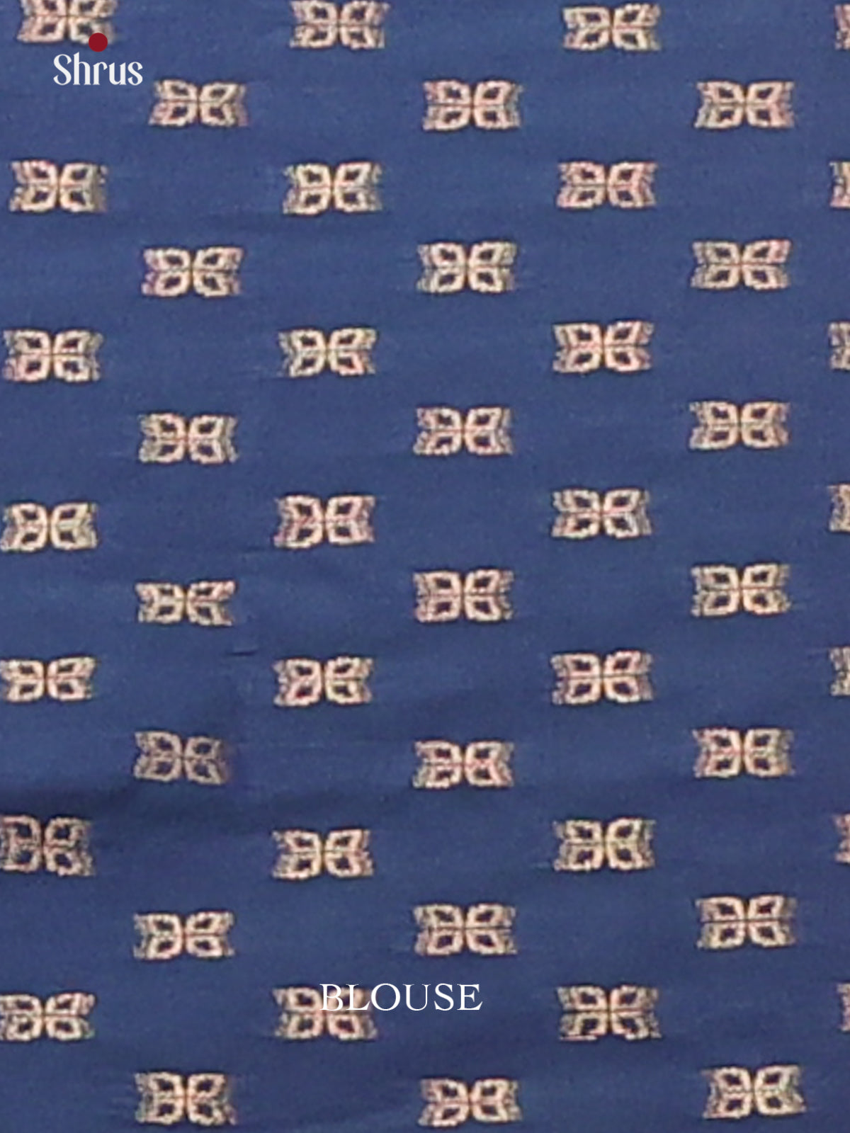 Blue - Semi Softsilk Saree - Shop on Shrus.com