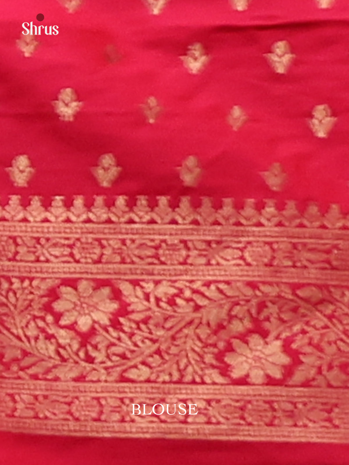 Pink- Semi Softsilk Saree - Shop on Shrus.com