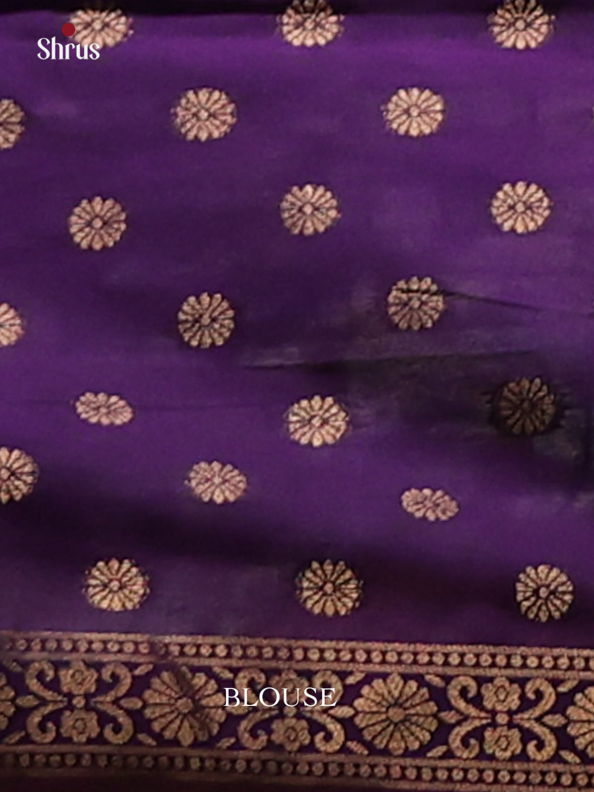 Violet - Semi Softsilk Saree - Shop on Shrus.com