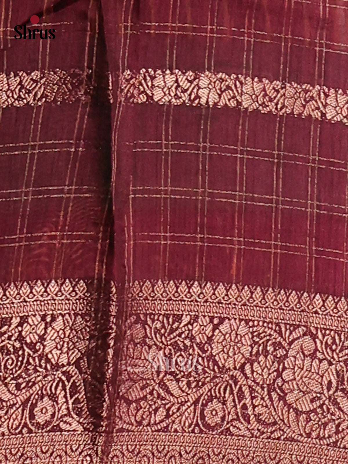 DFS02219 - Jute Print Saree - Shop on Shrus.com