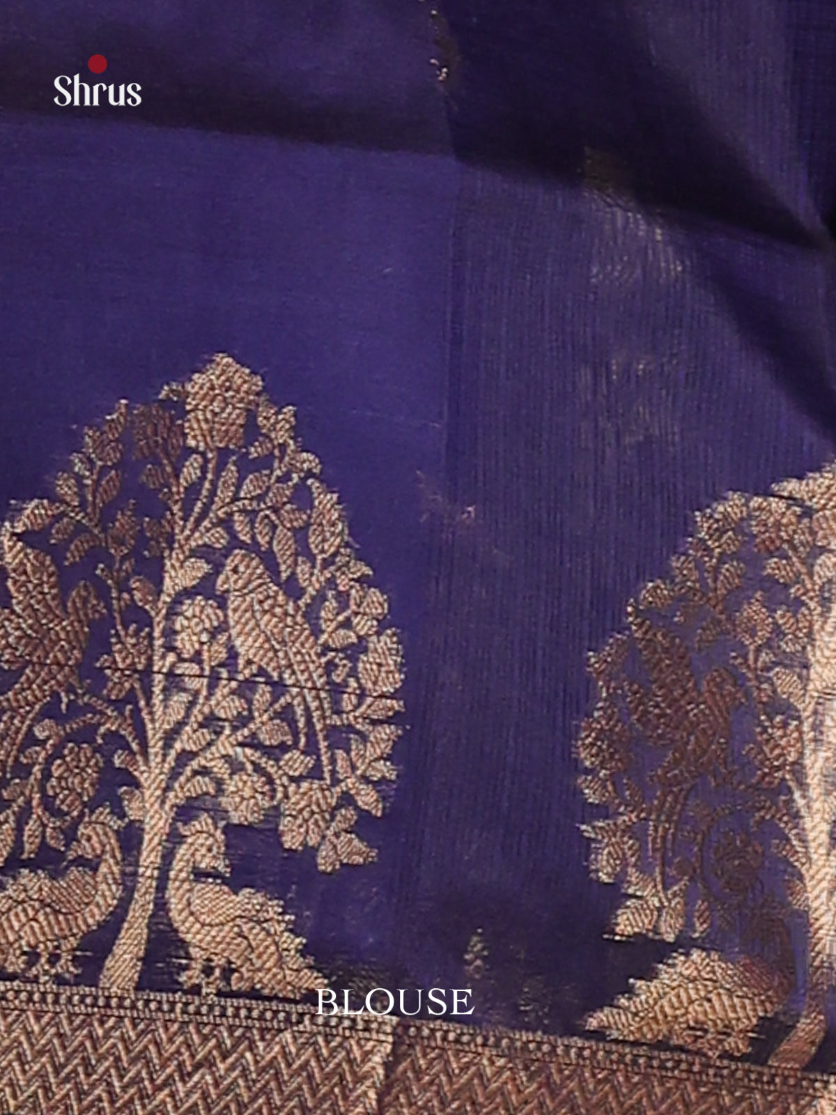 Blue - Semi Kota Saree - Shop on Shrus.com