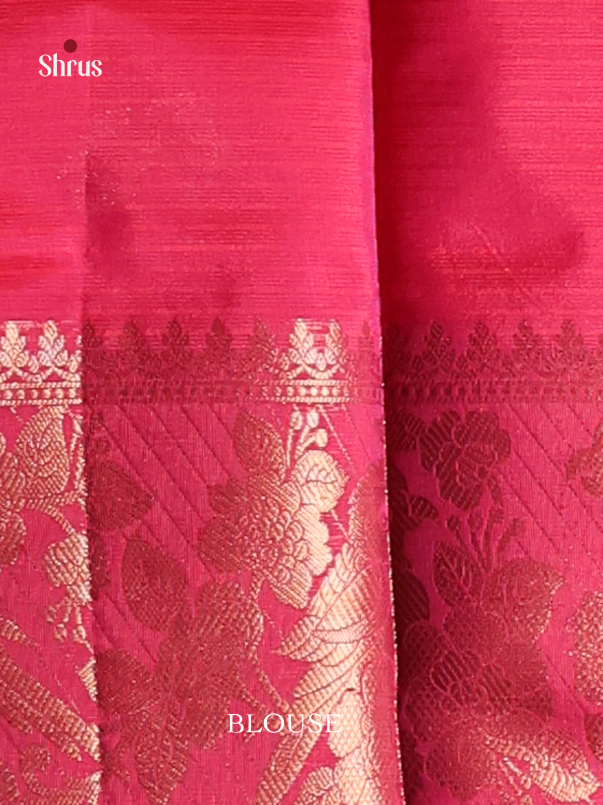 Pink- Semi Kota Saree - Shop on Shrus.com