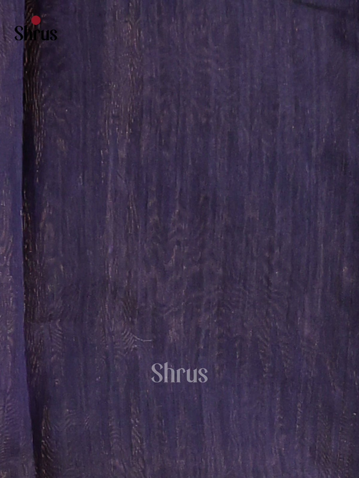 Blue - Semi Jute Saree - Shop on Shrus.com