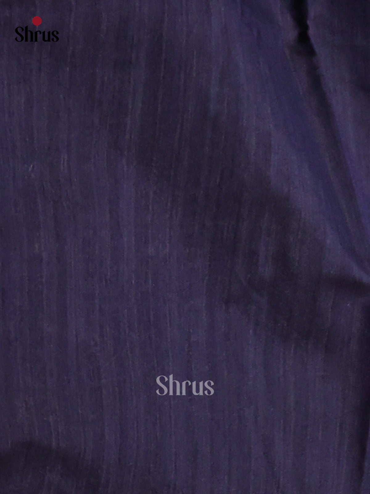 Blue- Semi Jute Saree - Shop on Shrus.com