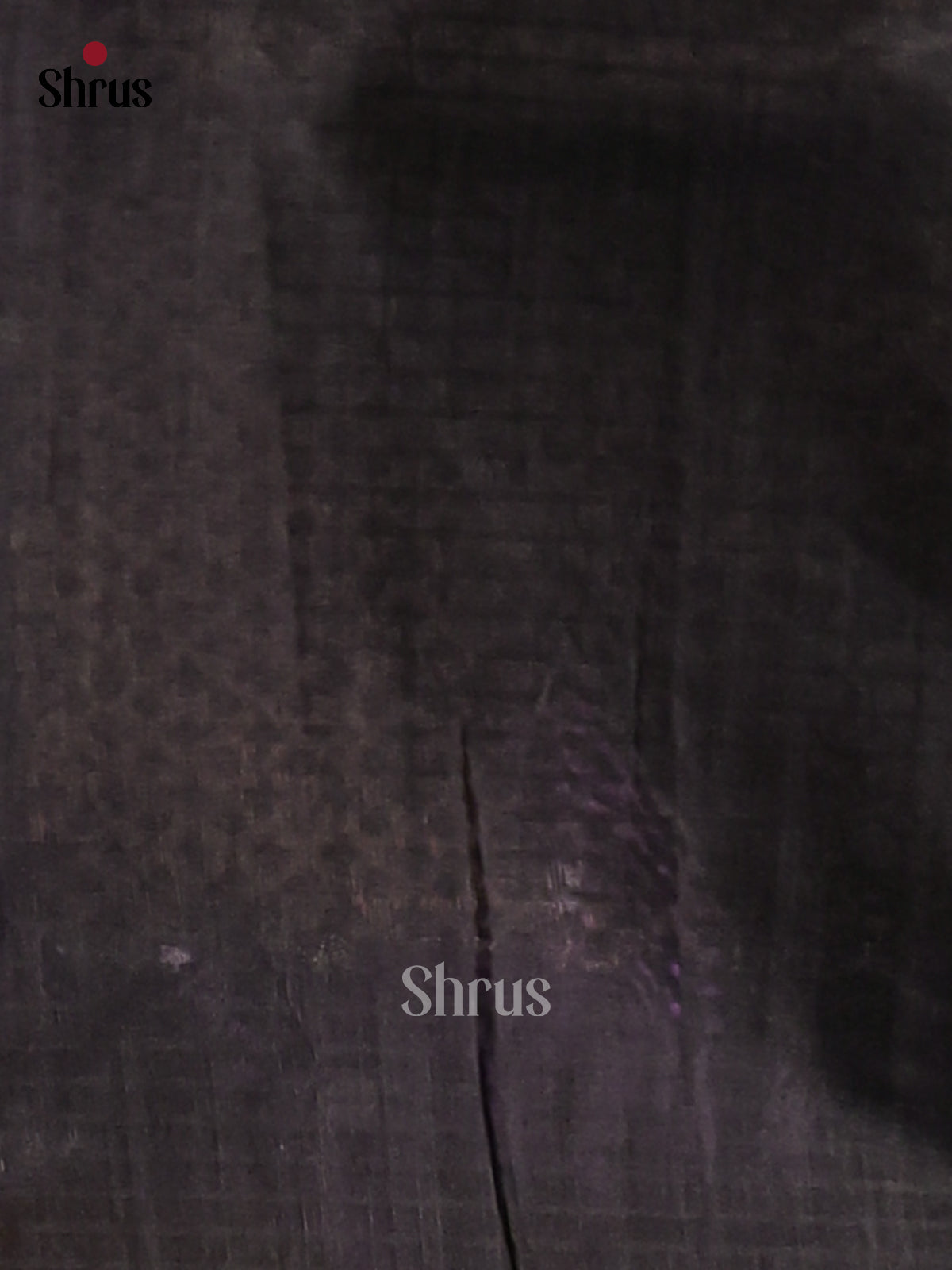 Black - Semi Jute Saree - Shop on Shrus.com