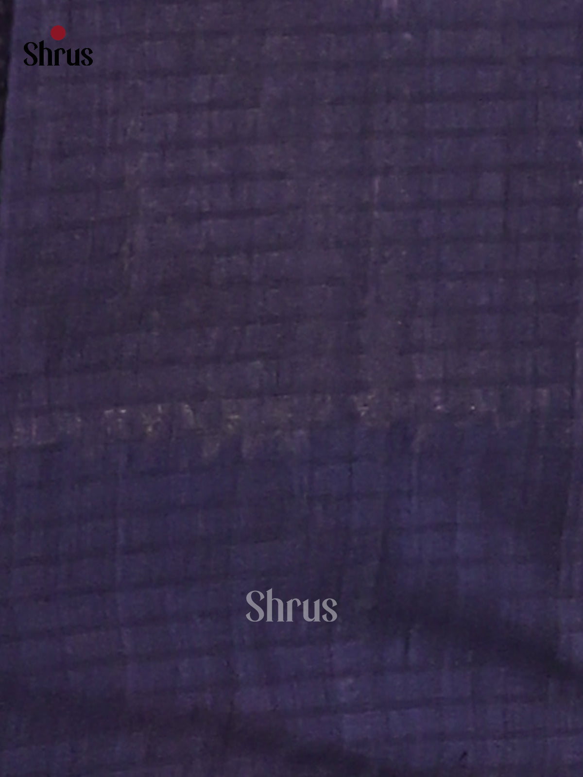 Blue - Semi Jute Saree - Shop on Shrus.com