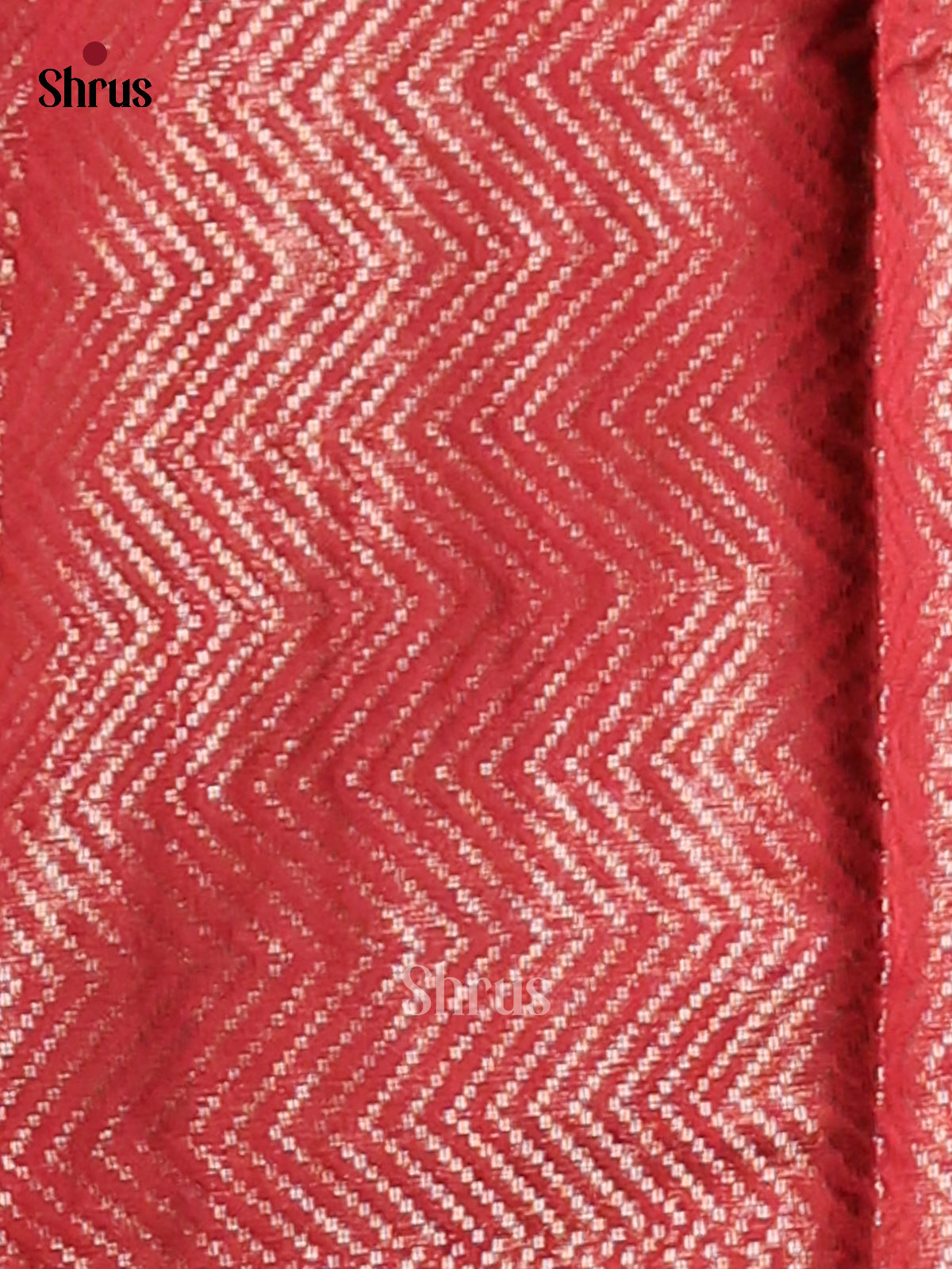 Maroon - Semi Jute Saree - Shop on Shrus.com