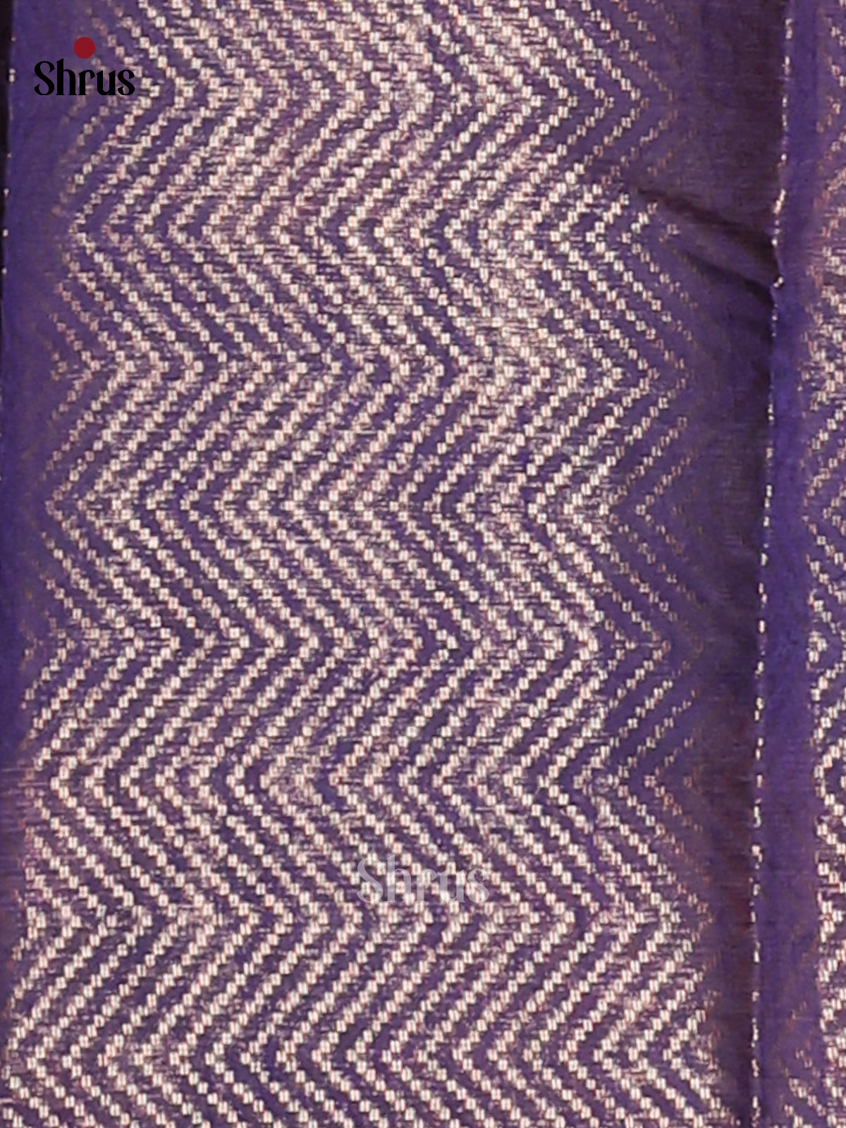 Blue - Semi Jute Saree - Shop on Shrus.com