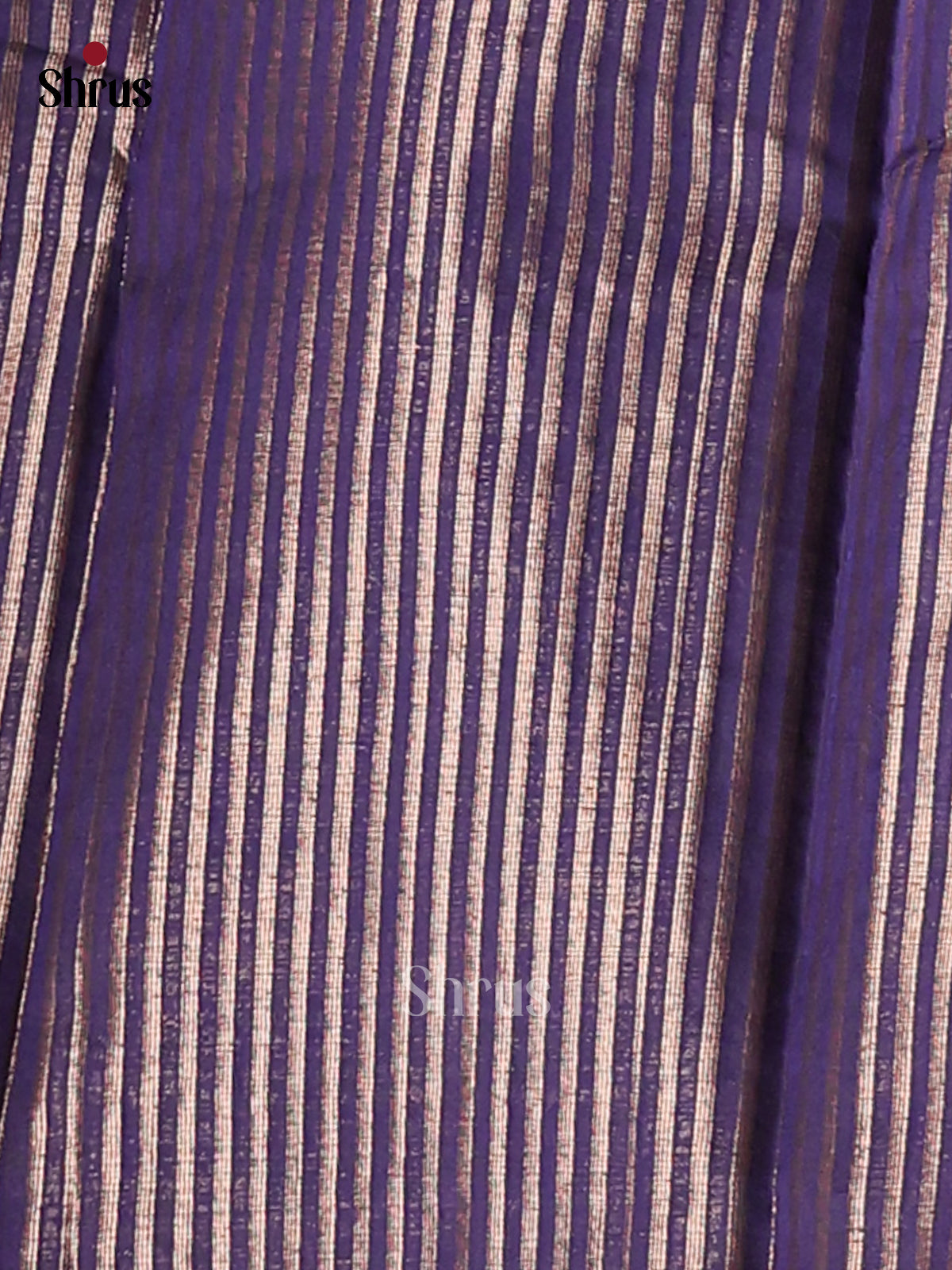 Blue- Semi Jute Saree - Shop on Shrus.com