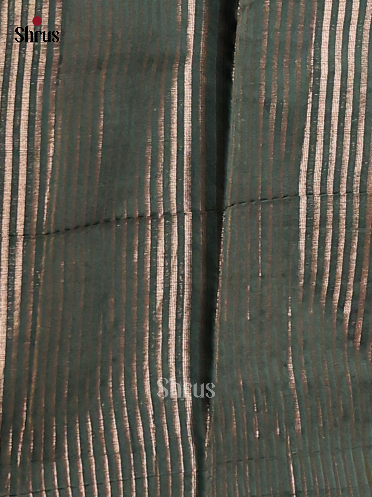 Green - Semi Jute Saree - Shop on Shrus.com
