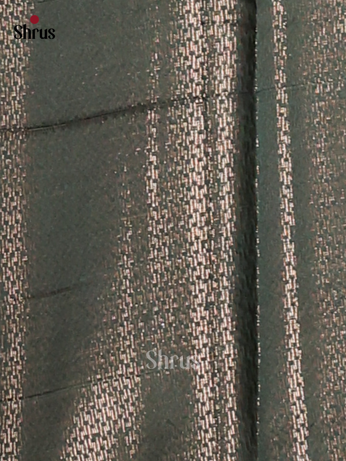 Green- Semi Jute Saree - Shop on Shrus.com