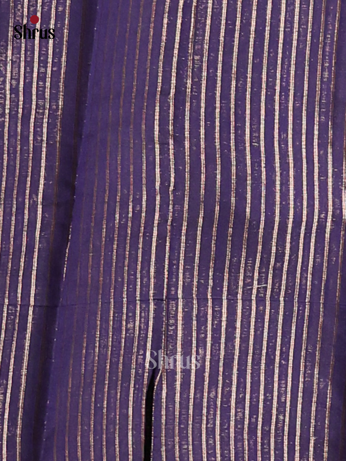 Blue - Semi Jute Saree - Shop on Shrus.com