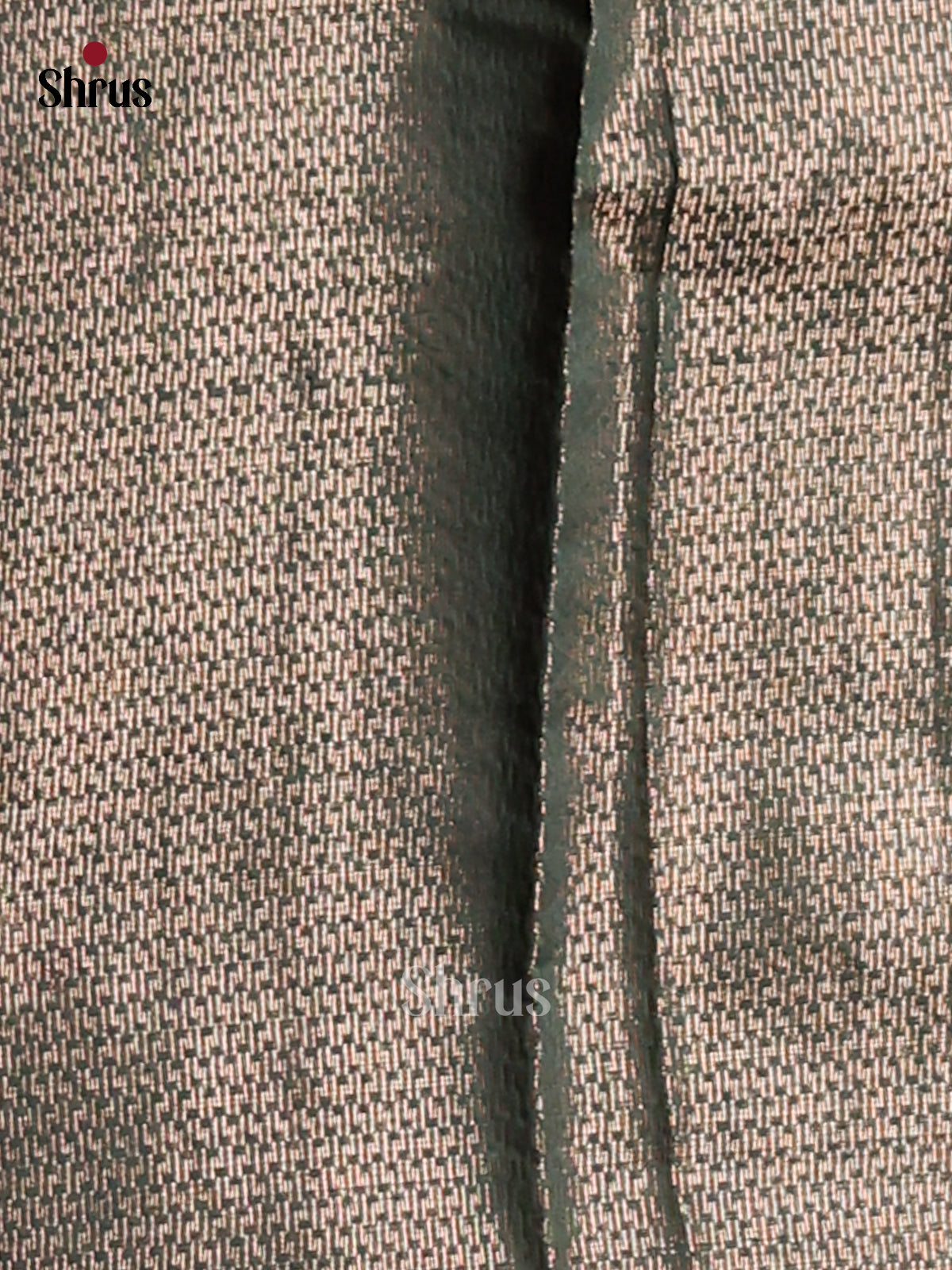 Peacock Green- Semi Jute Saree - Shop on Shrus.com