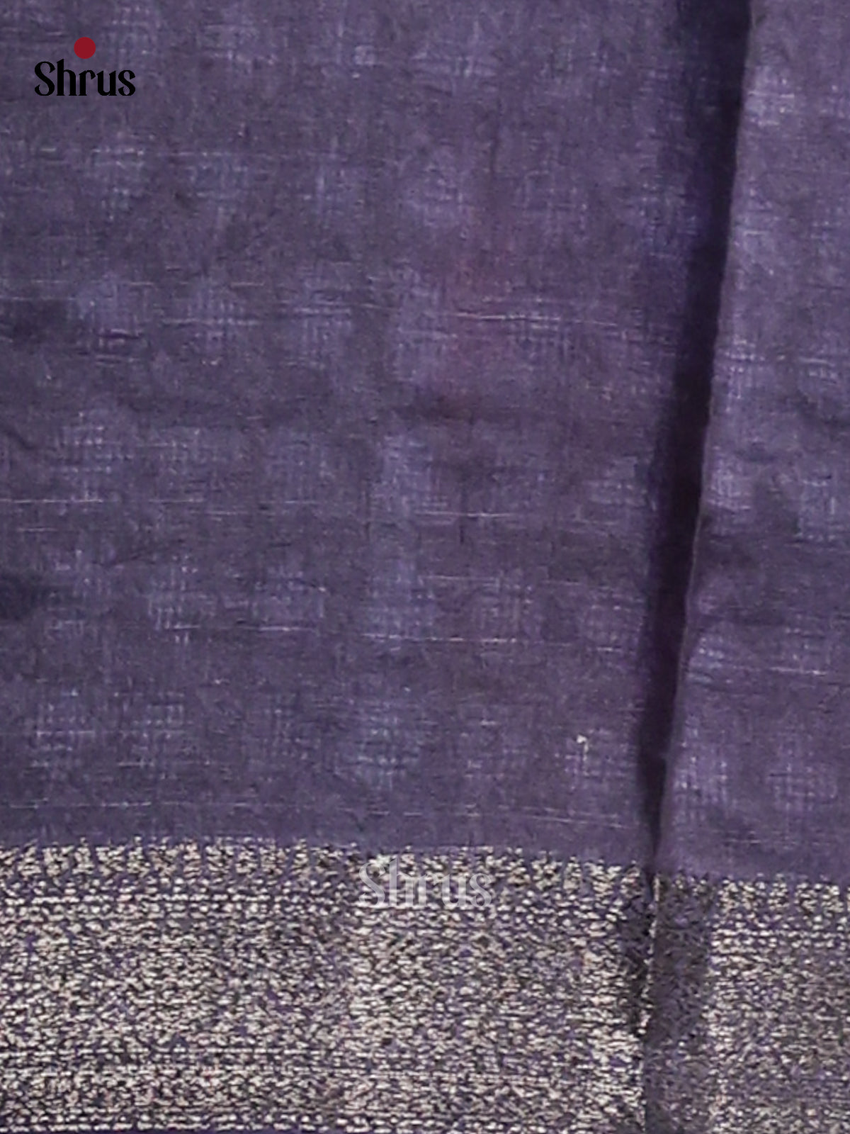 Blue(Single Tone) - Tussar Saree - Shop on Shrus.com