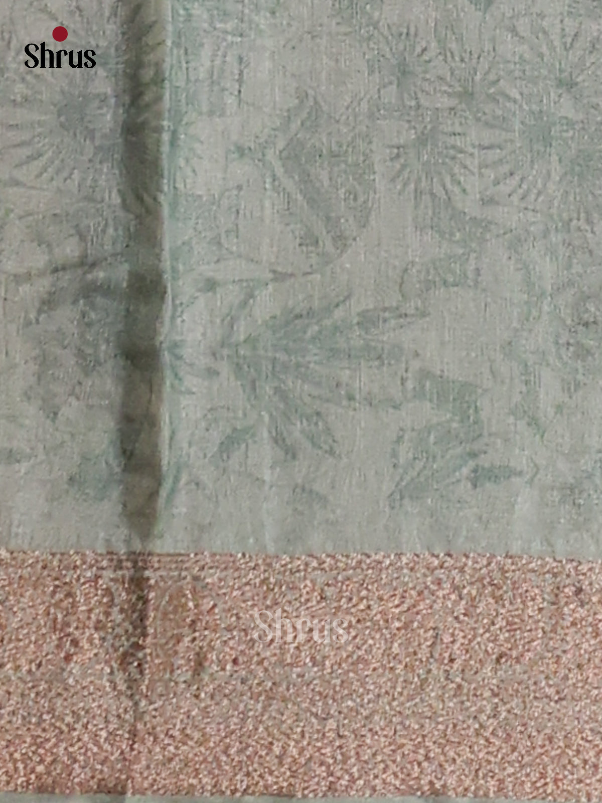 Blue(Single tone) - Tussar Saree - Shop on Shrus.com