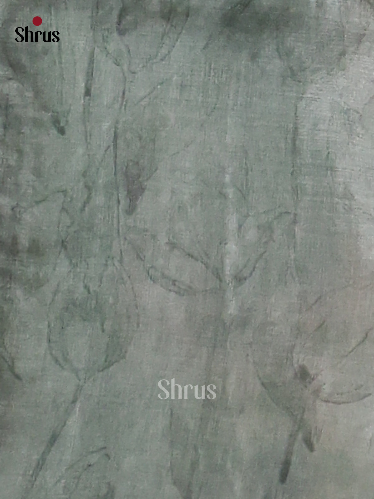 Grey(Single Tone)- Tussar Saree - Shop on Shrus.com