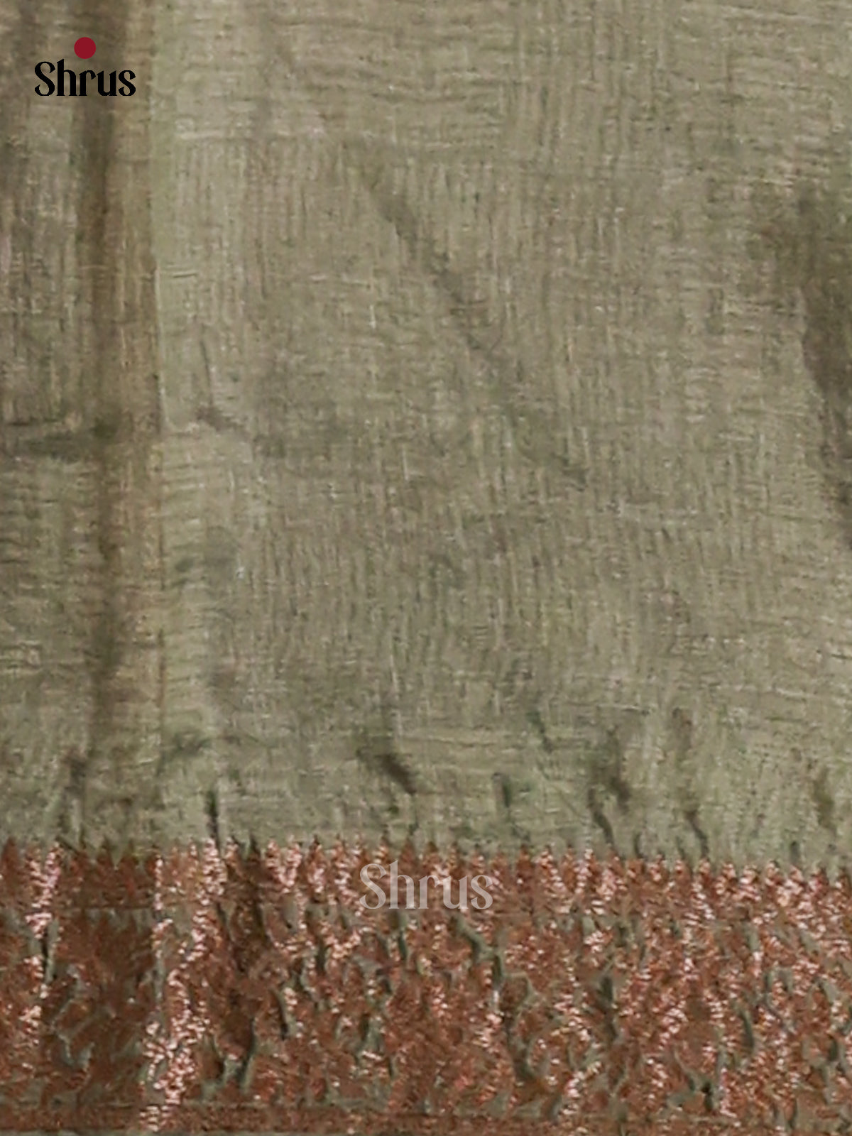 Chutney Green(Single Tone)- Tussar Saree - Shop on Shrus.com