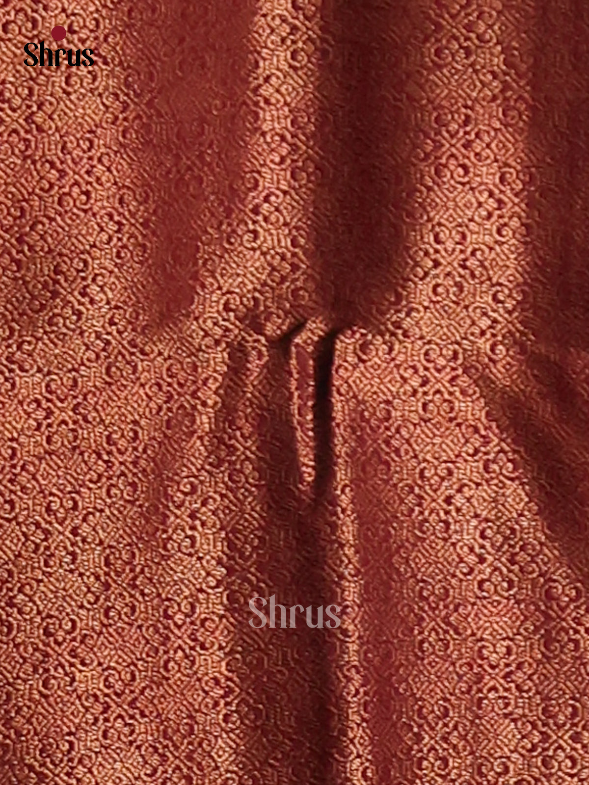 Peacock Green & Maroon- Semi Jute Saree - Shop on Shrus.com