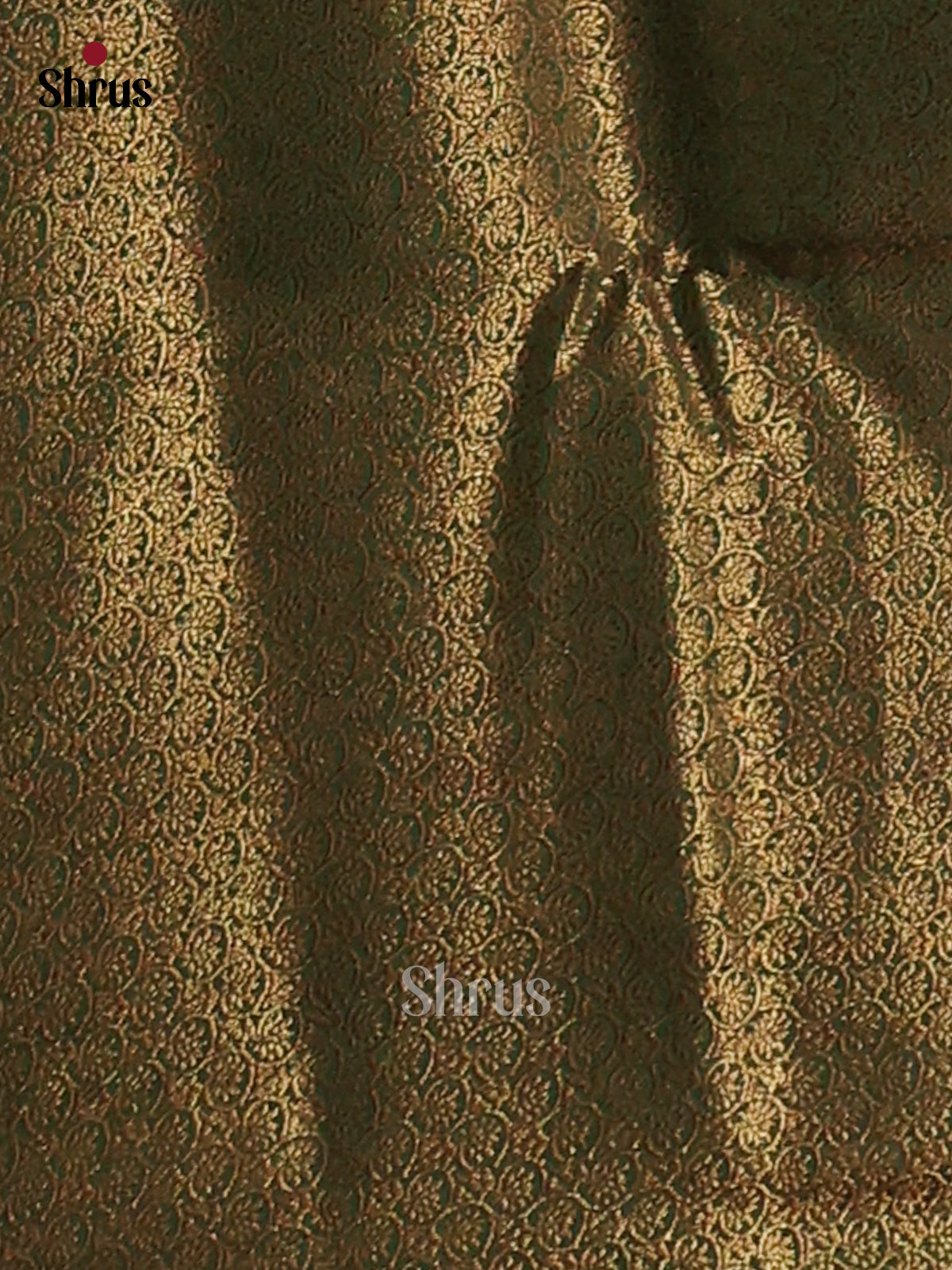 Purple & Green- Semi Jute Saree - Shop on Shrus.com