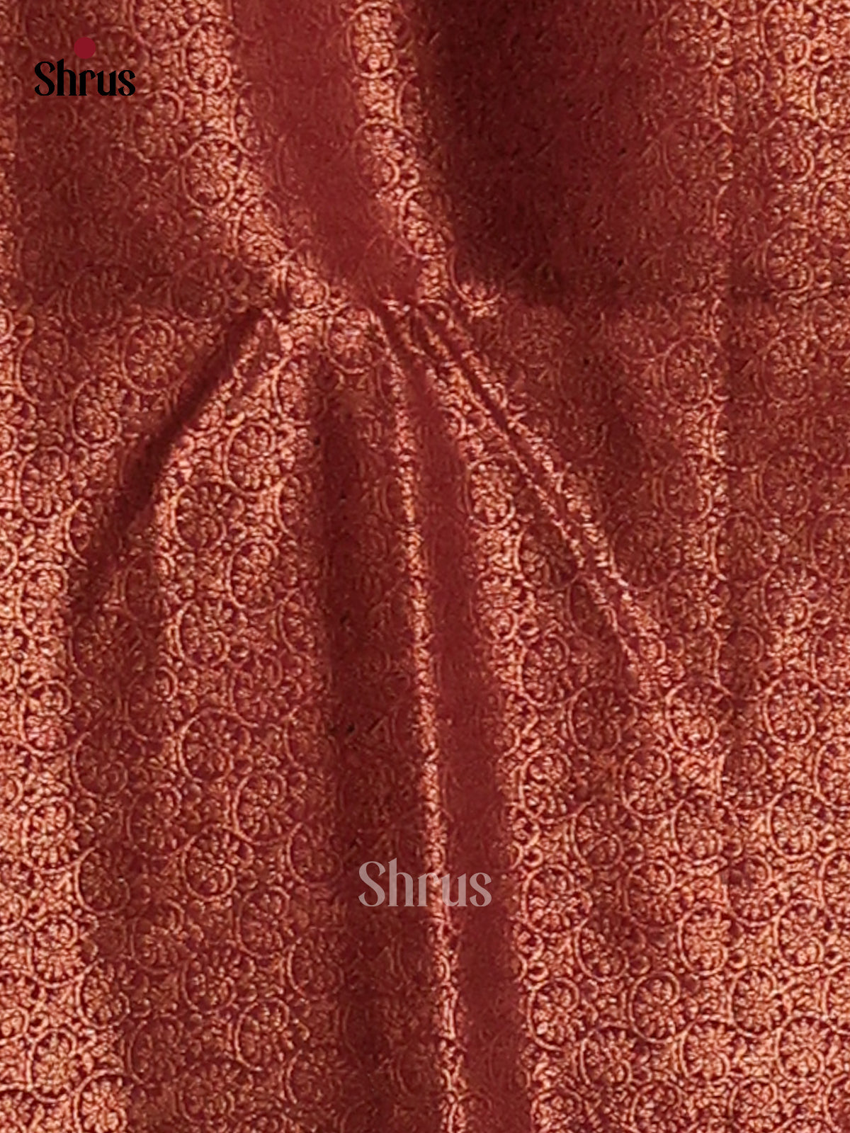 Green & Maroon - Semi Jute Saree - Shop on Shrus.com
