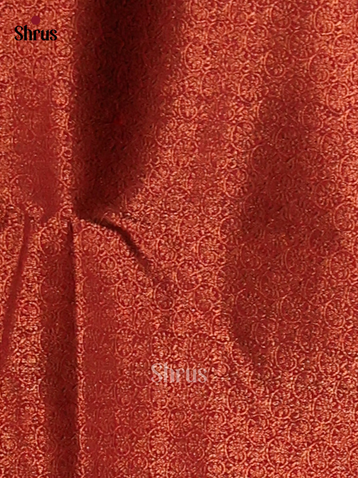 Beige & Maroon - Semi Jute Saree - Shop on Shrus.com