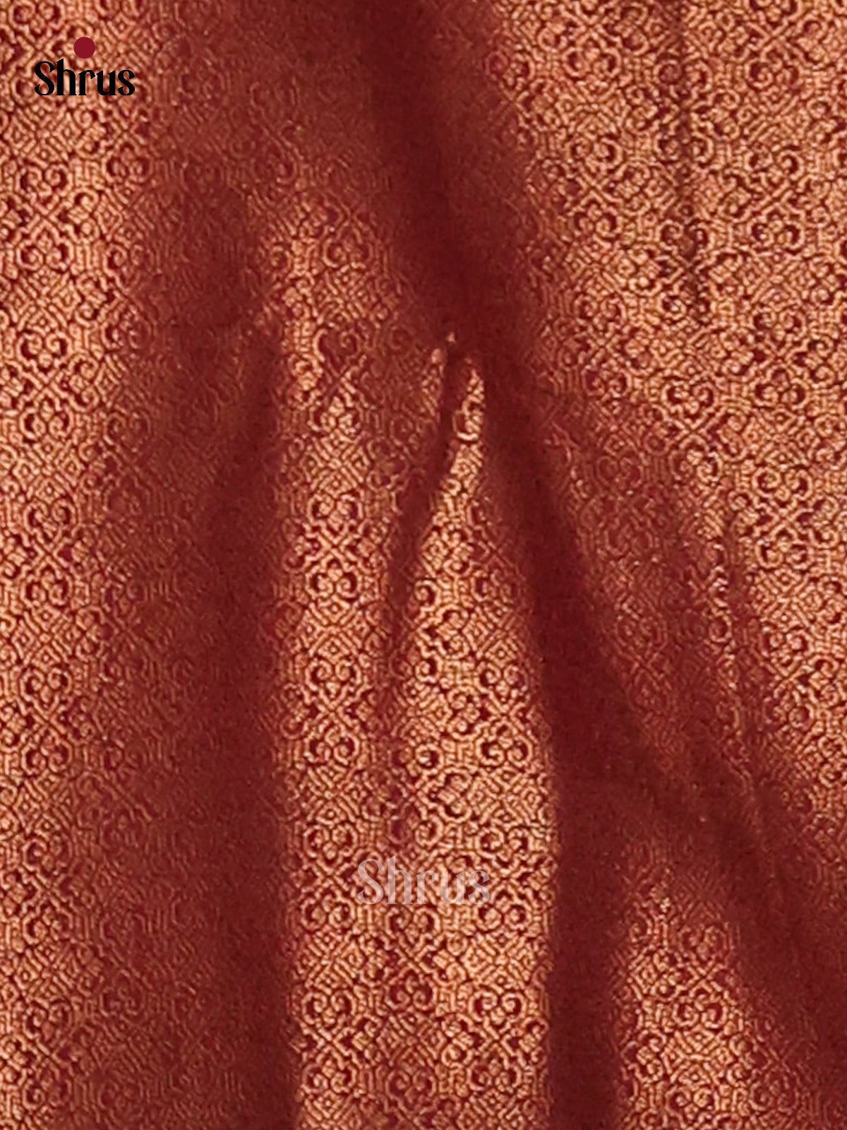 Green & Maroon- Semi Jute Saree - Shop on Shrus.com