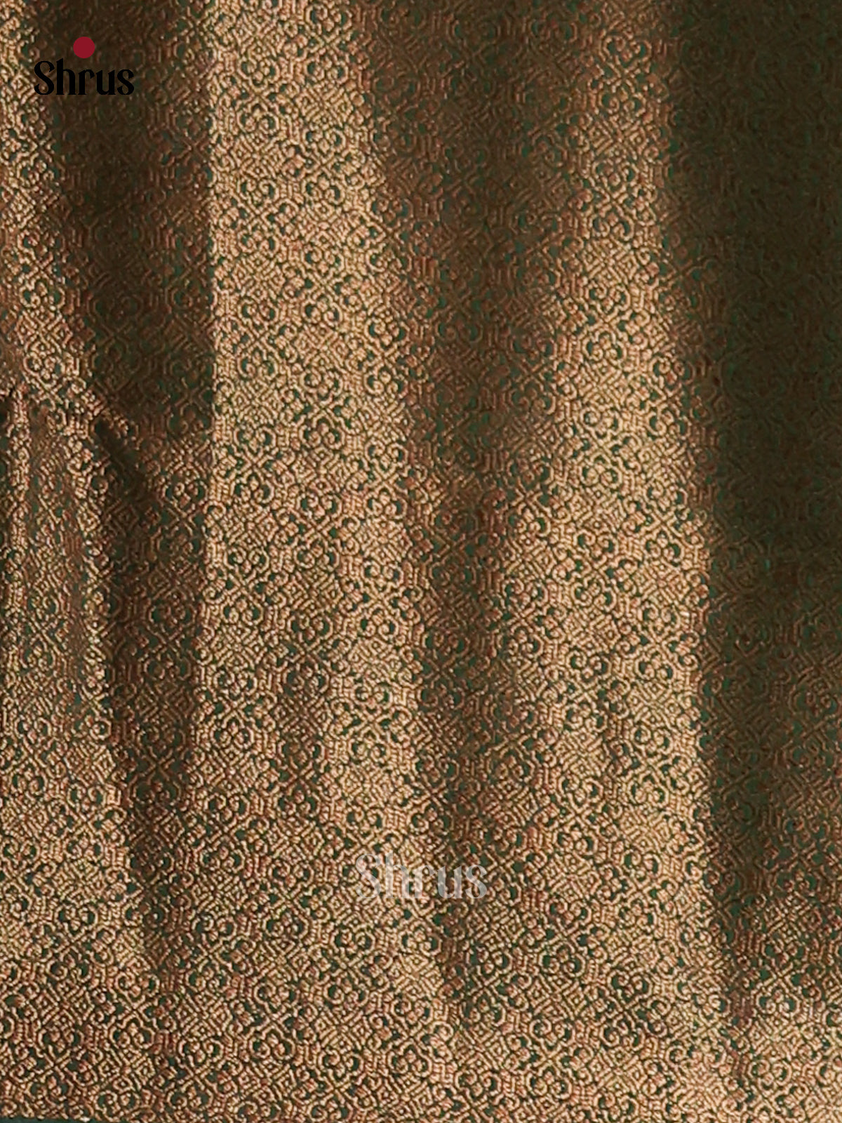 Red & Green- Semi Jute Saree - Shop on Shrus.com