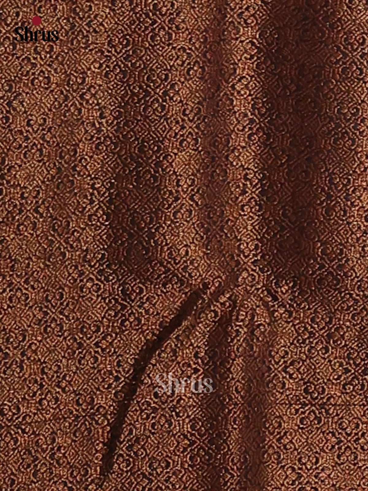 Red & Blue- Semi Jute Saree - Shop on Shrus.com